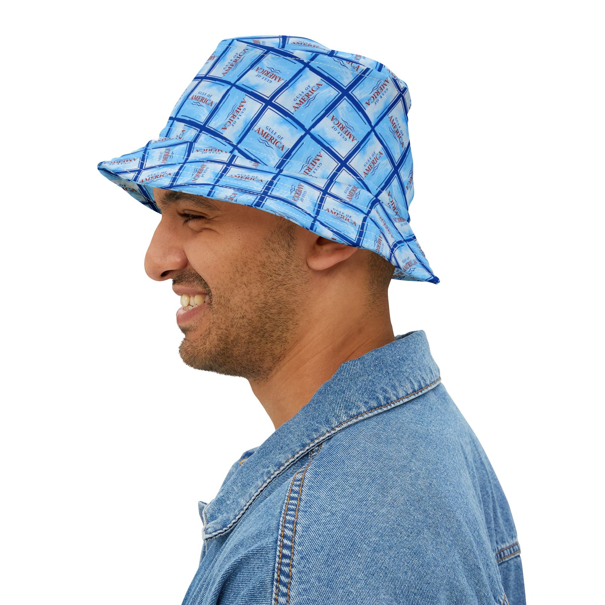 American Gulf Patterned Bucket Hat