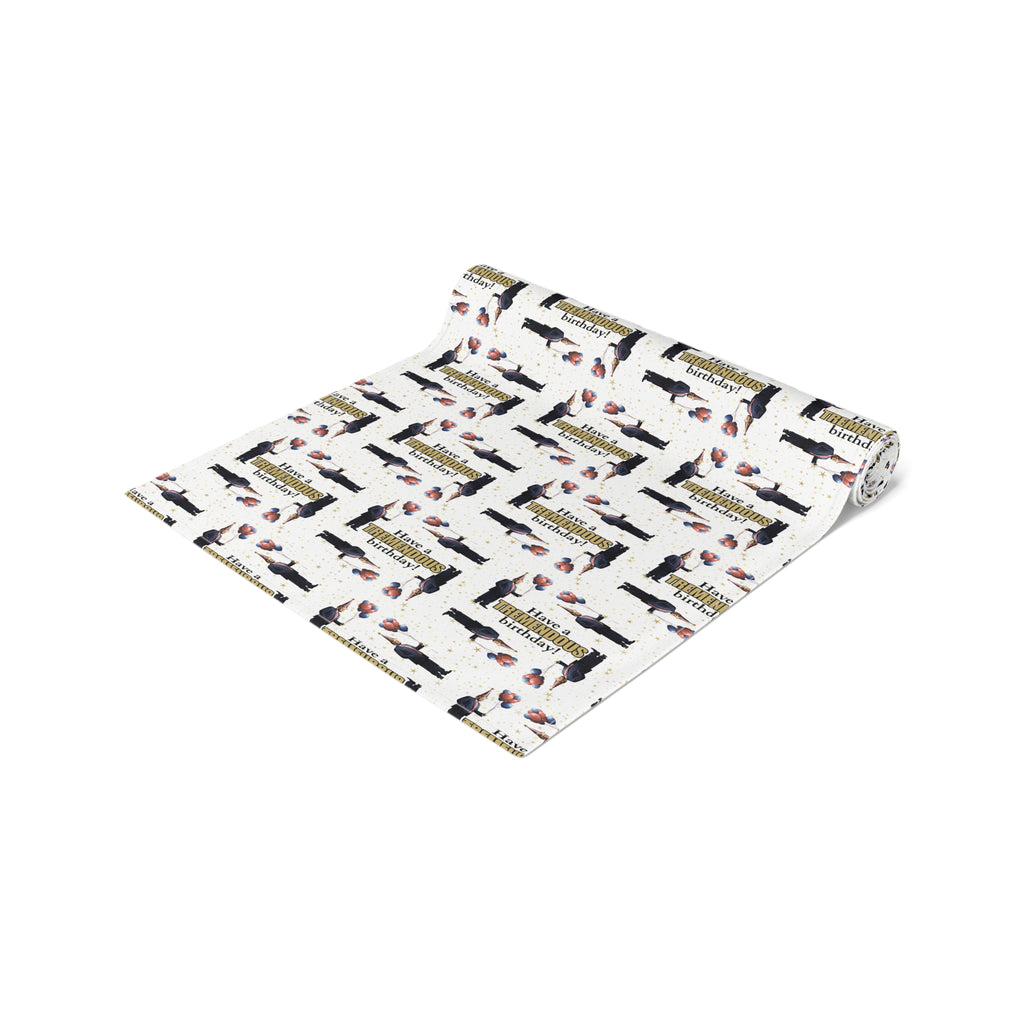 Tremendous Trump Birthday Table Runner