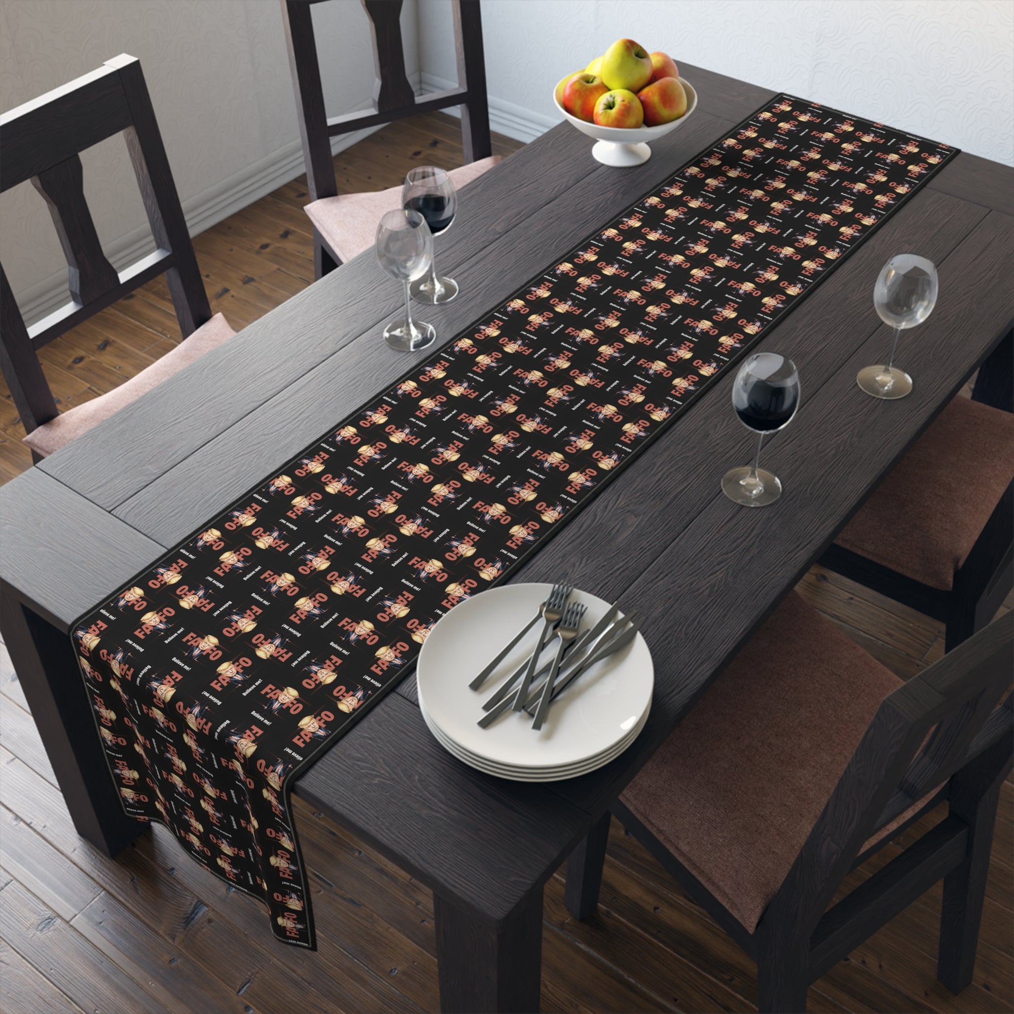 Trump FAFO Stylish Table Runner
