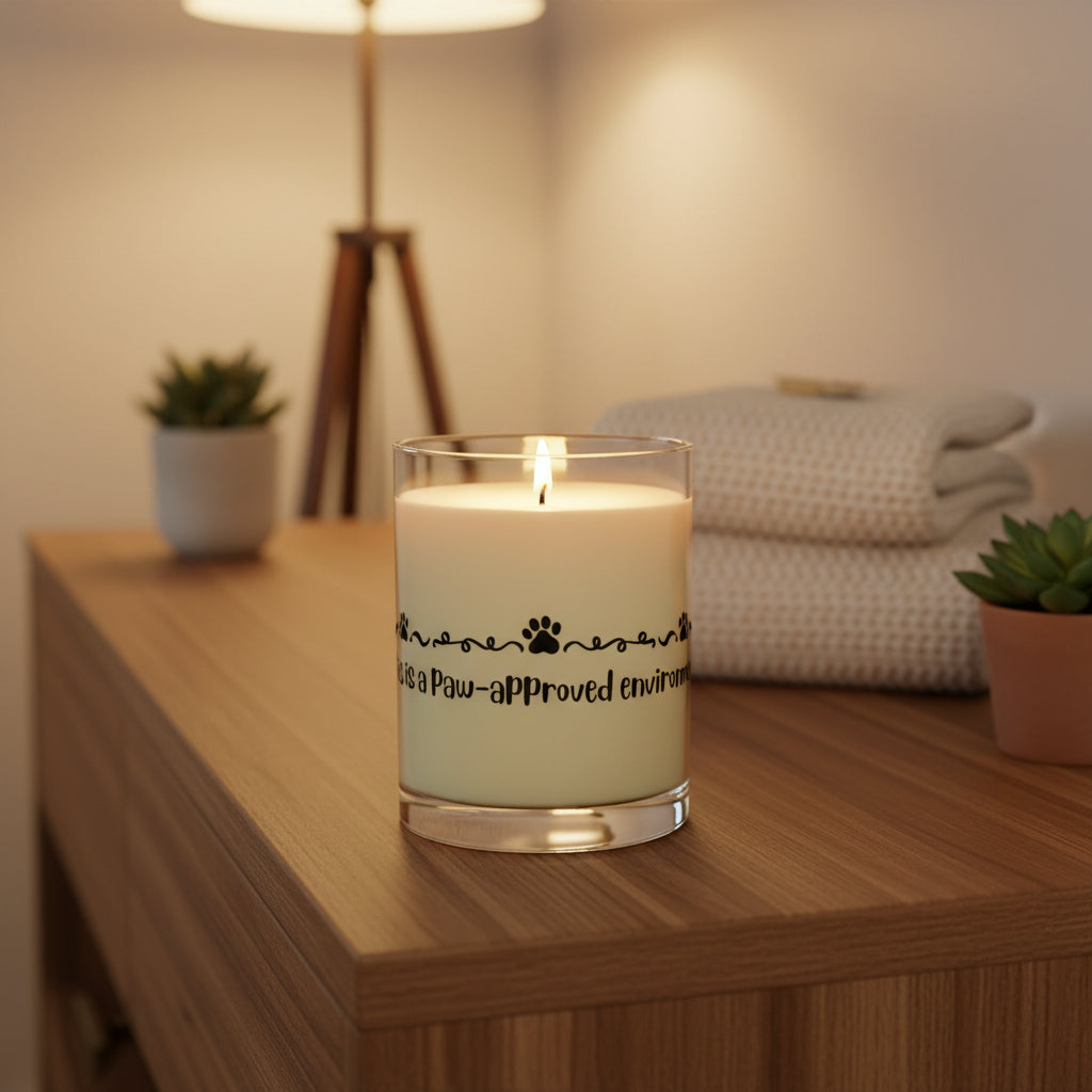 Paw-Approved Environment Candle – Sassy Cat Soy Candle with Dual Wicks