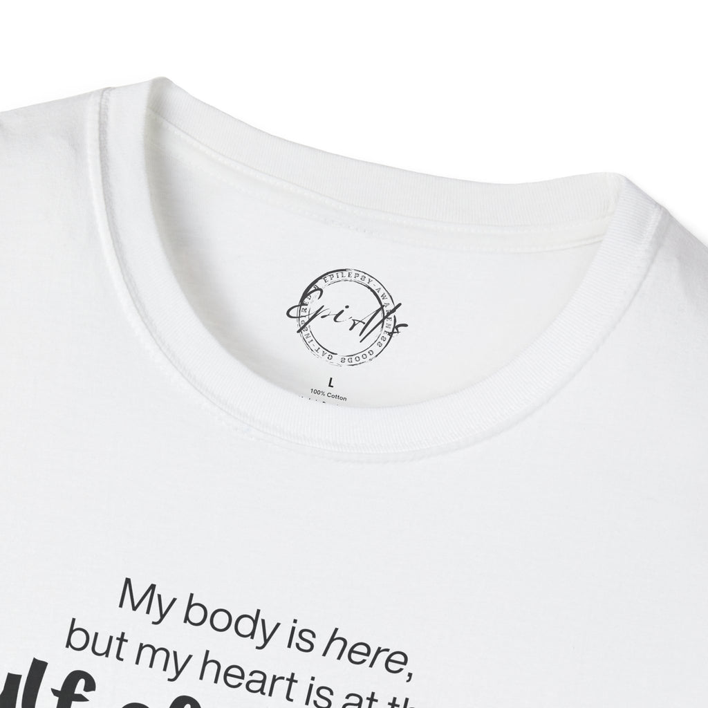 Heart at the Gulf Graphic T-Shirt - Perfect for Beach Lovers