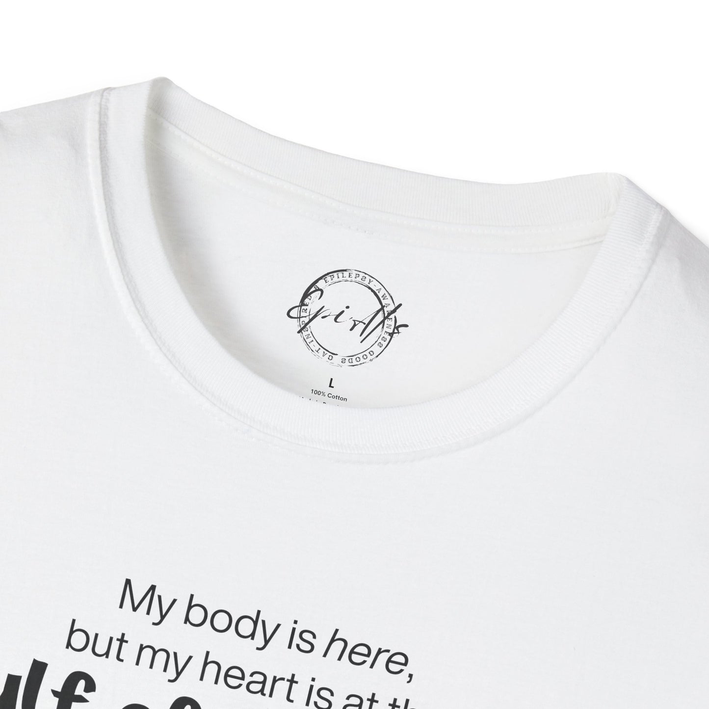 Heart at the Gulf of America Graphic T-Shirt - Perfect for Beach Lovers