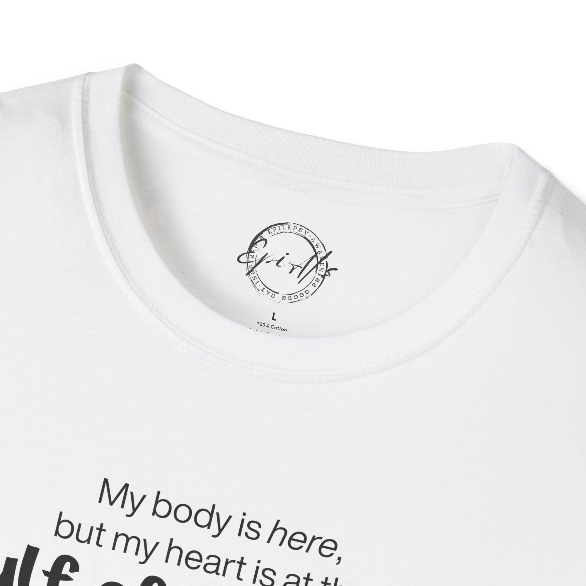 Heart at the Gulf Graphic T-Shirt - Perfect for Beach Lovers