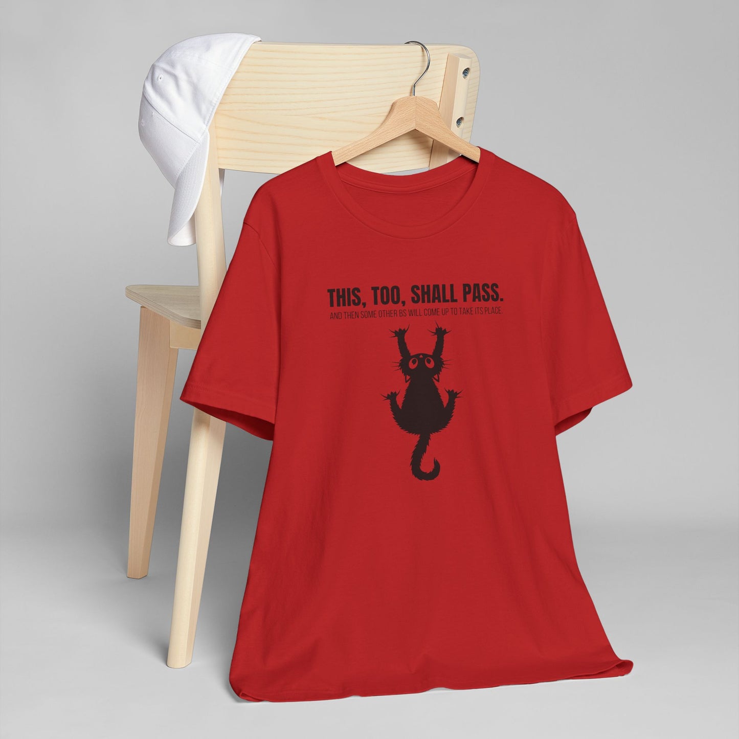 This Too Shall Pass Unisex Jersey T - Shirt - T - Shirt - Epileptic Al’s Shop