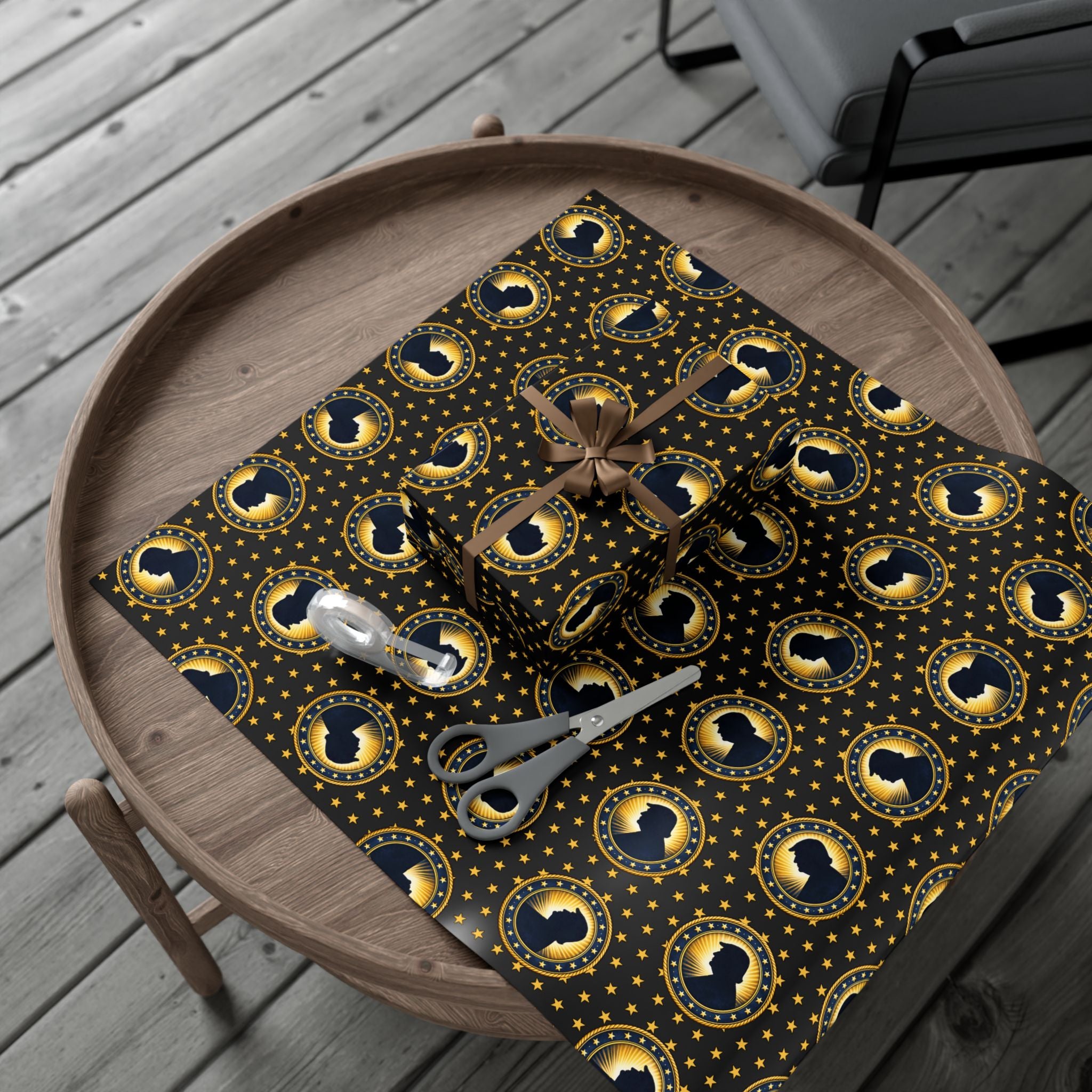 Presidential Seal Pattern Gift Wrap | All-Occasion Wrapping Paper
