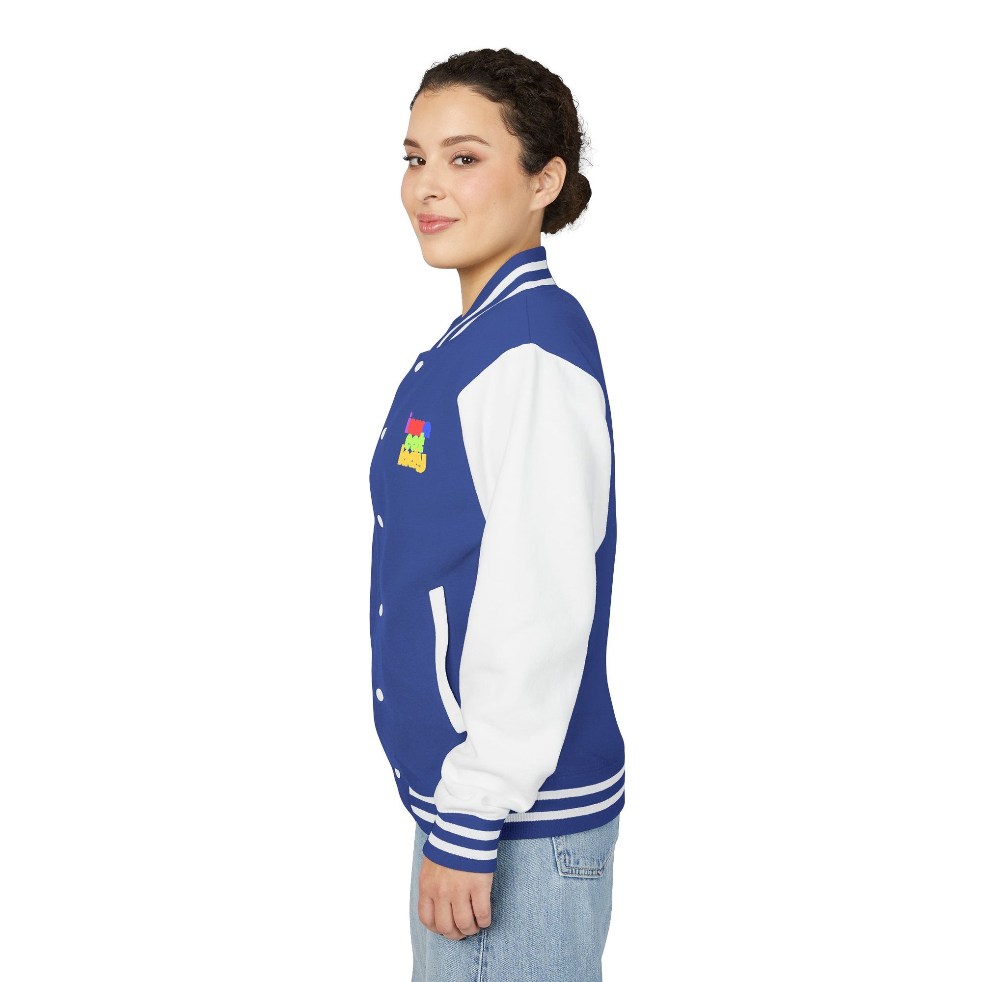 I Am A Cat Lady Colorful Letterman Jacket
