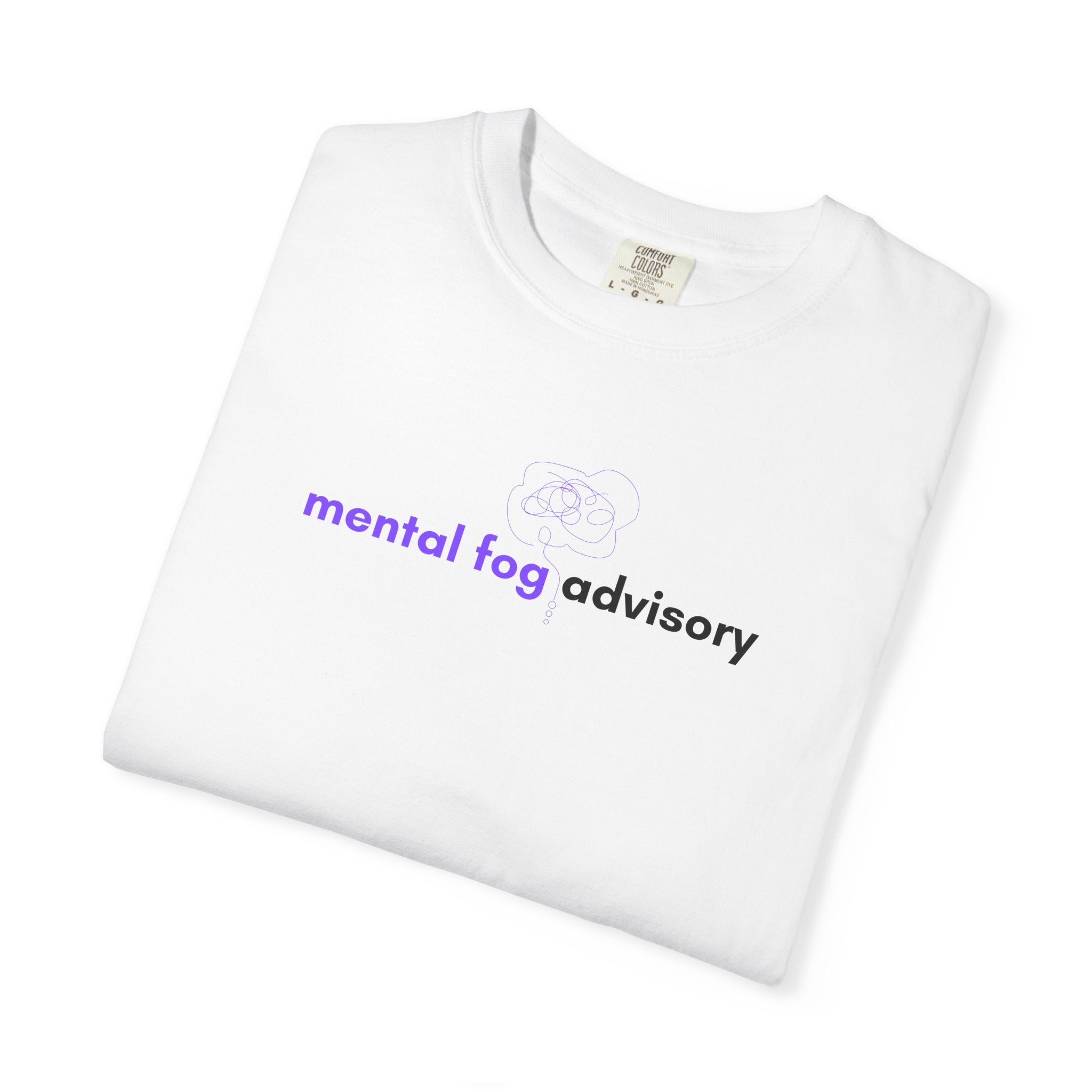 Mental Fog Advisory T-Shirt | Neuro Awareness Tee