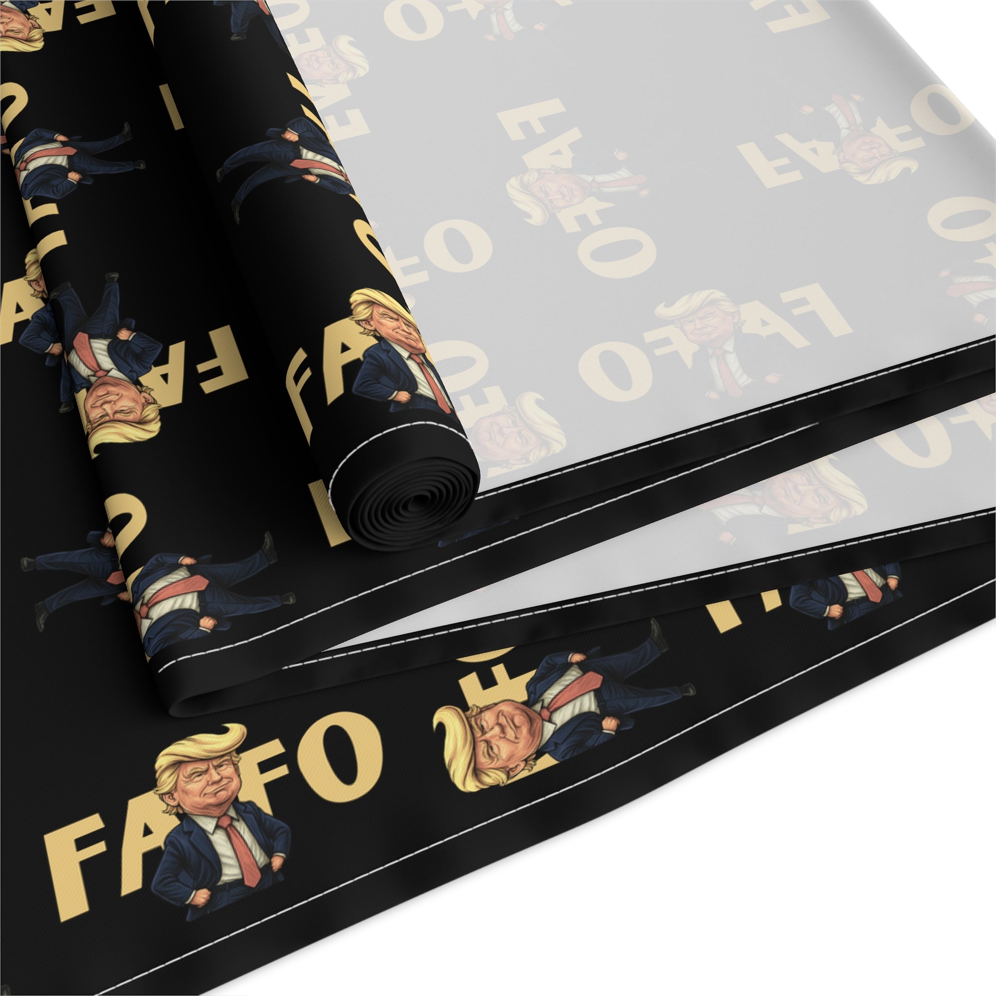 Brazen Political Parody Stylish Table Runner