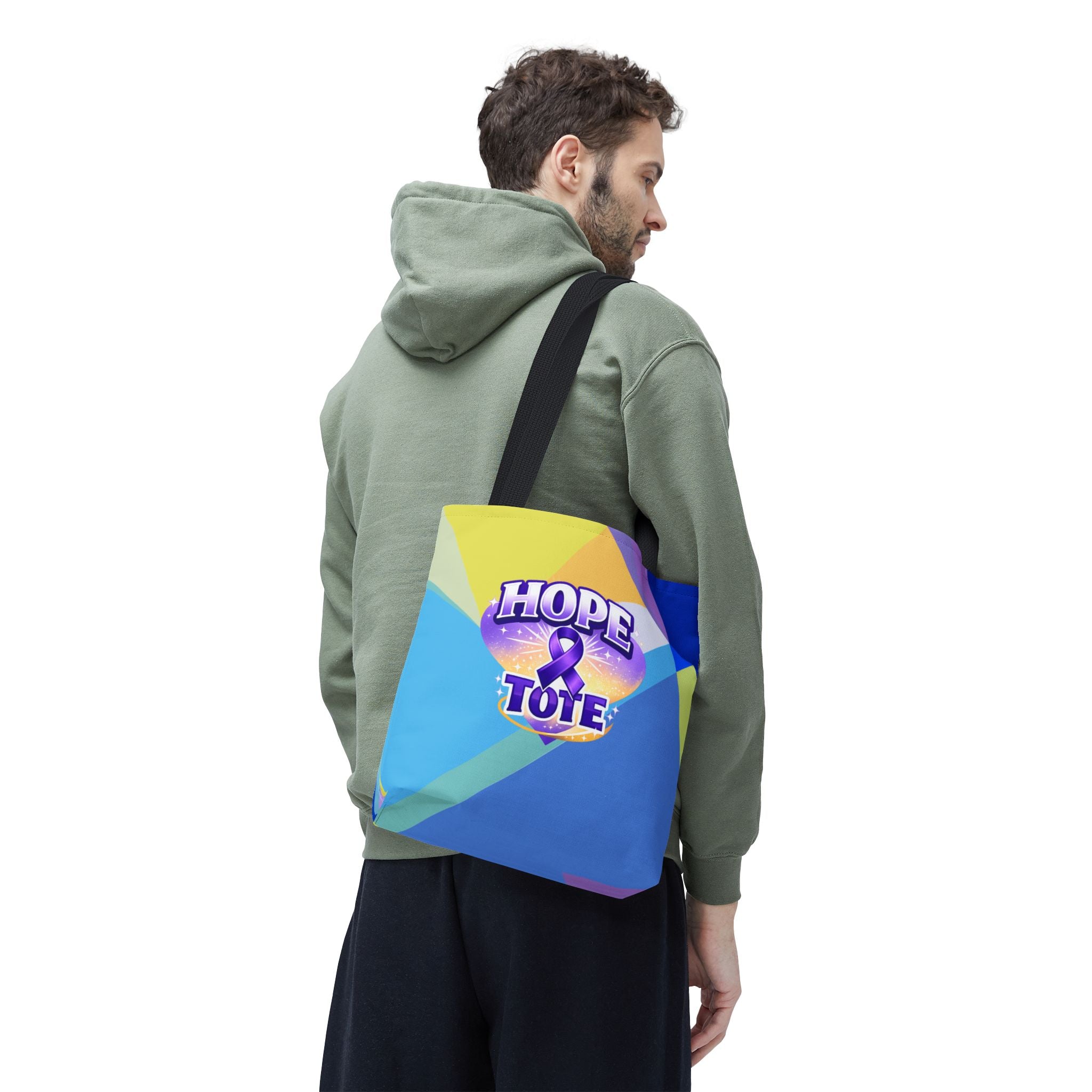 Hope Tote Epilepsy Awareness Ribbon Tote Bag