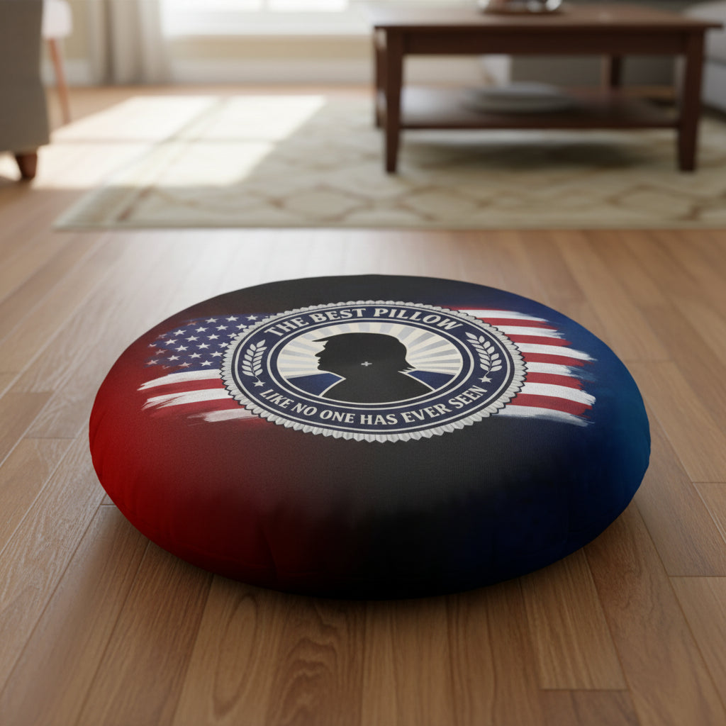 The Best Pillow Floor Pillow | Like No One Has Ever Seen | Political Parody Decor