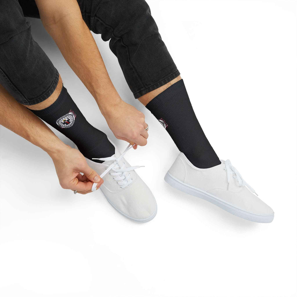 Believe Me Political Parody Crew Socks – 67 Edition