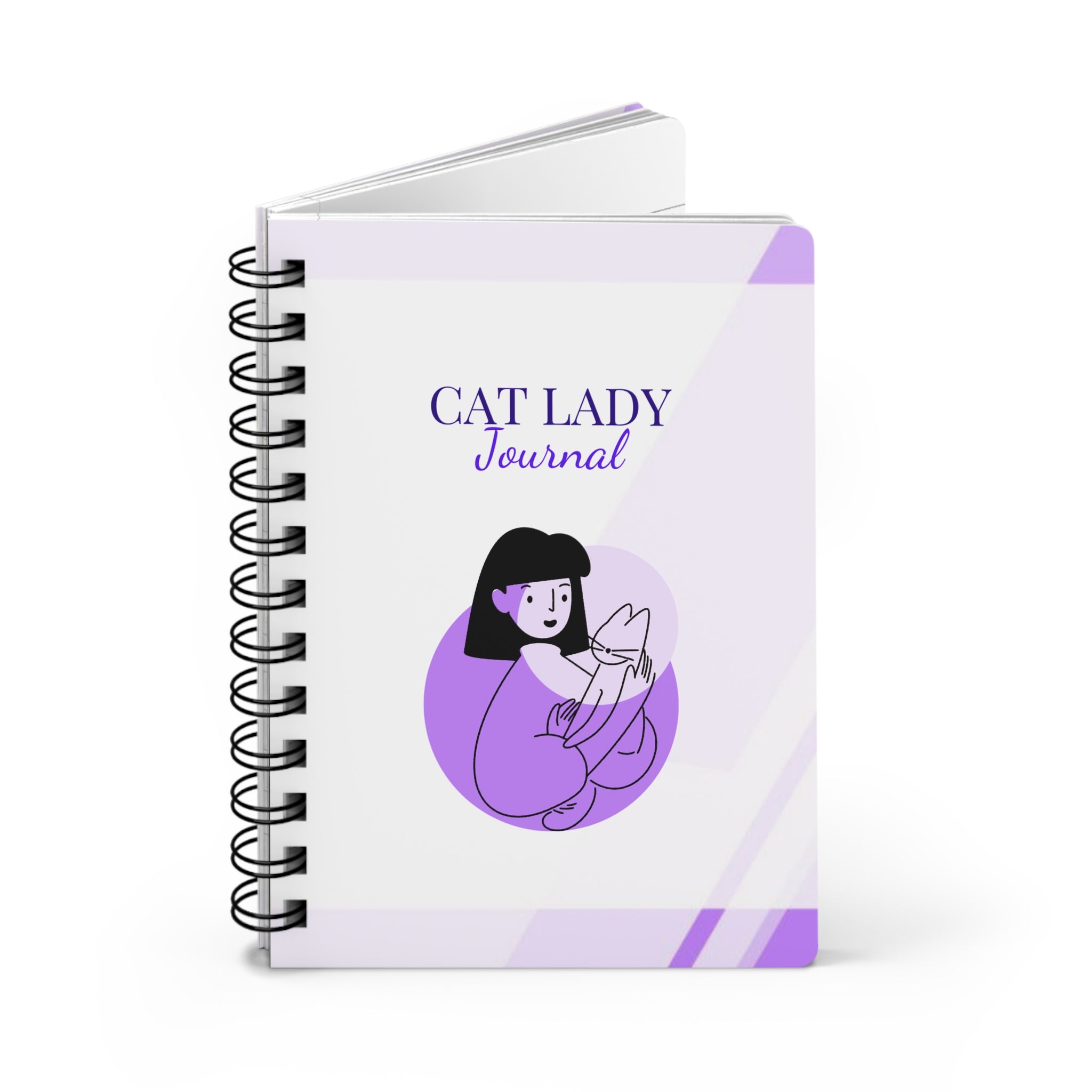 Cat Lady Spiral Bound Journal - EpiAl's Shop