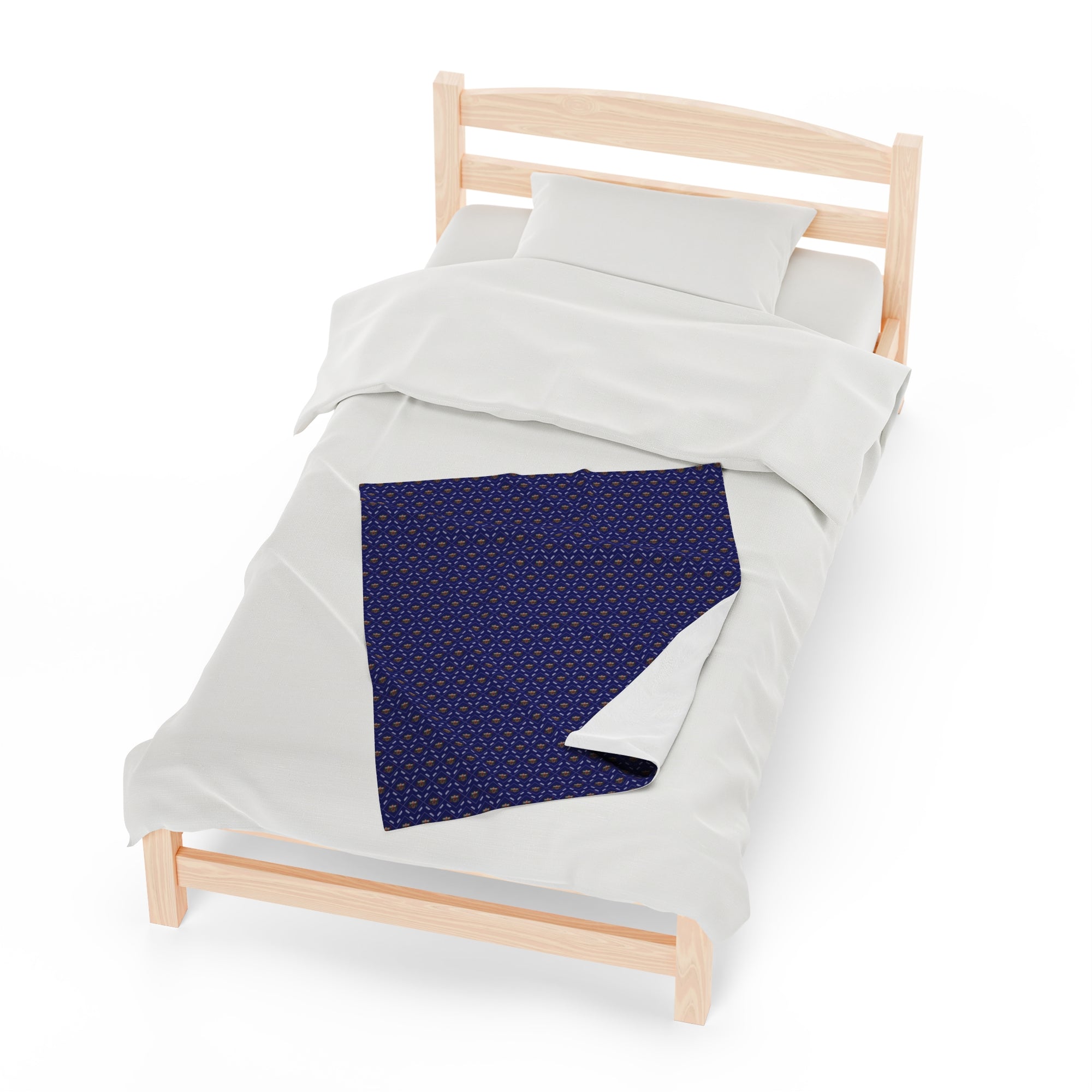 Trump Pattern Velveteen Plush Blanket