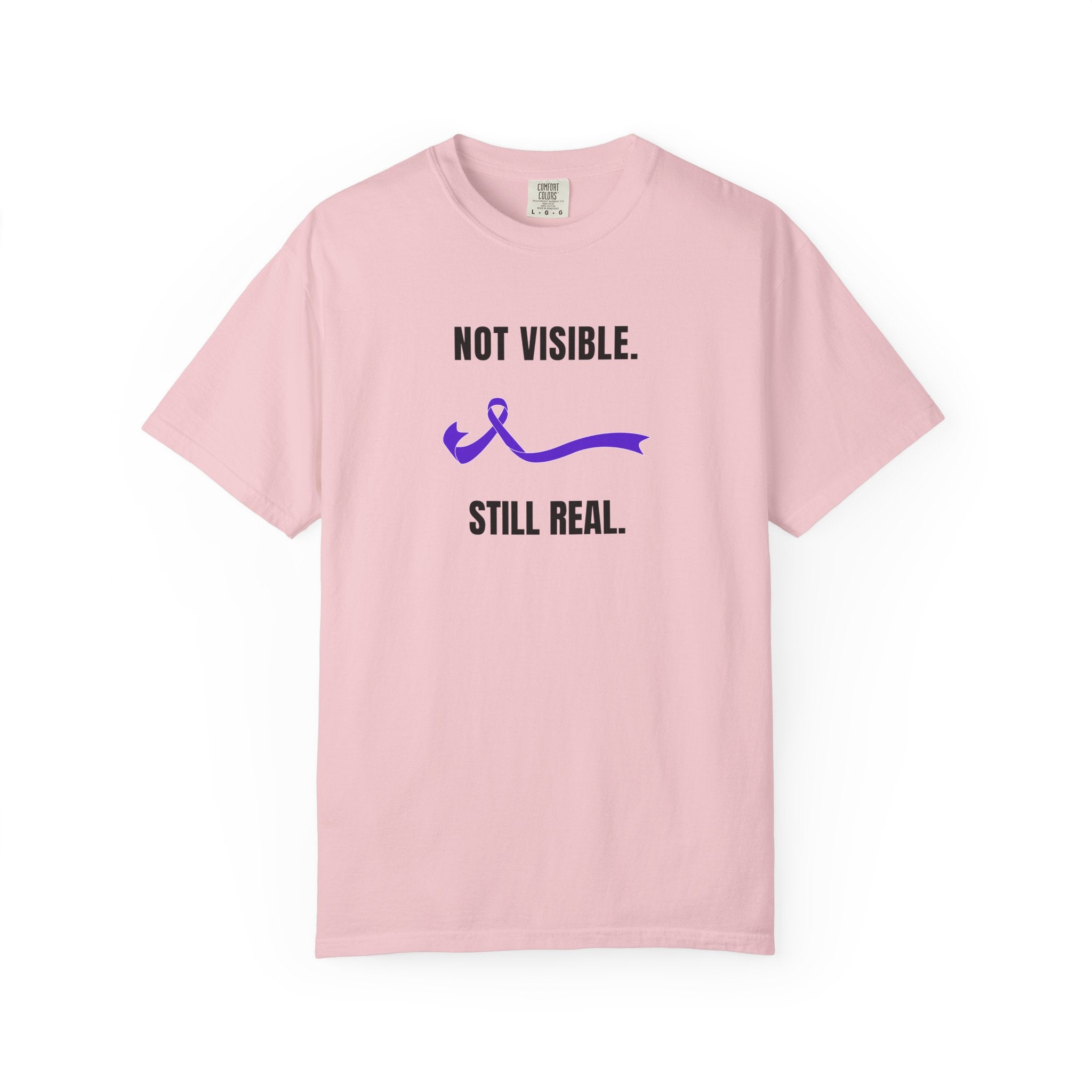 Not Visible. Still Real. T-Shirt – Epilepsy Awareness Apparel