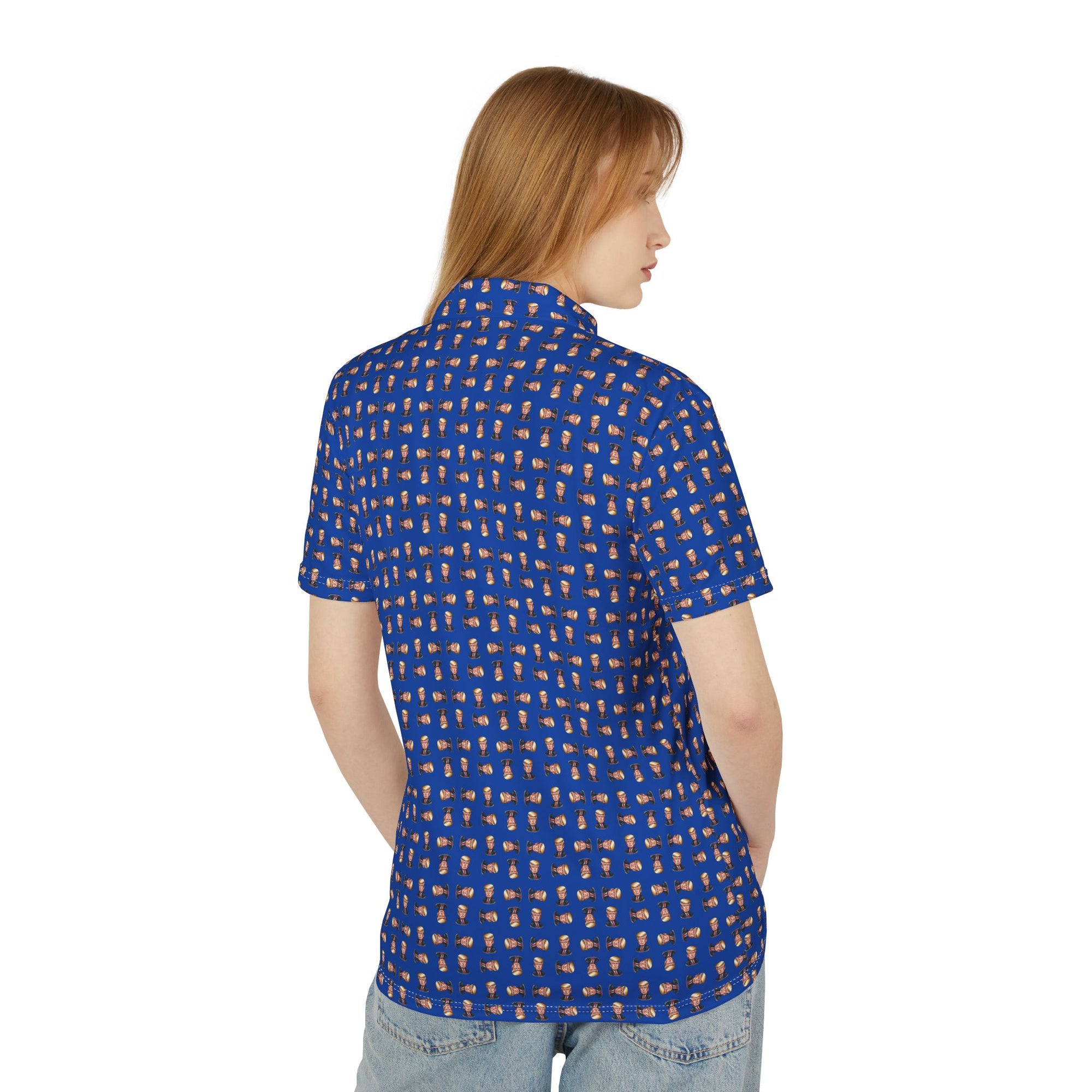 Fun Trump Heads Unisex Polo Shirt