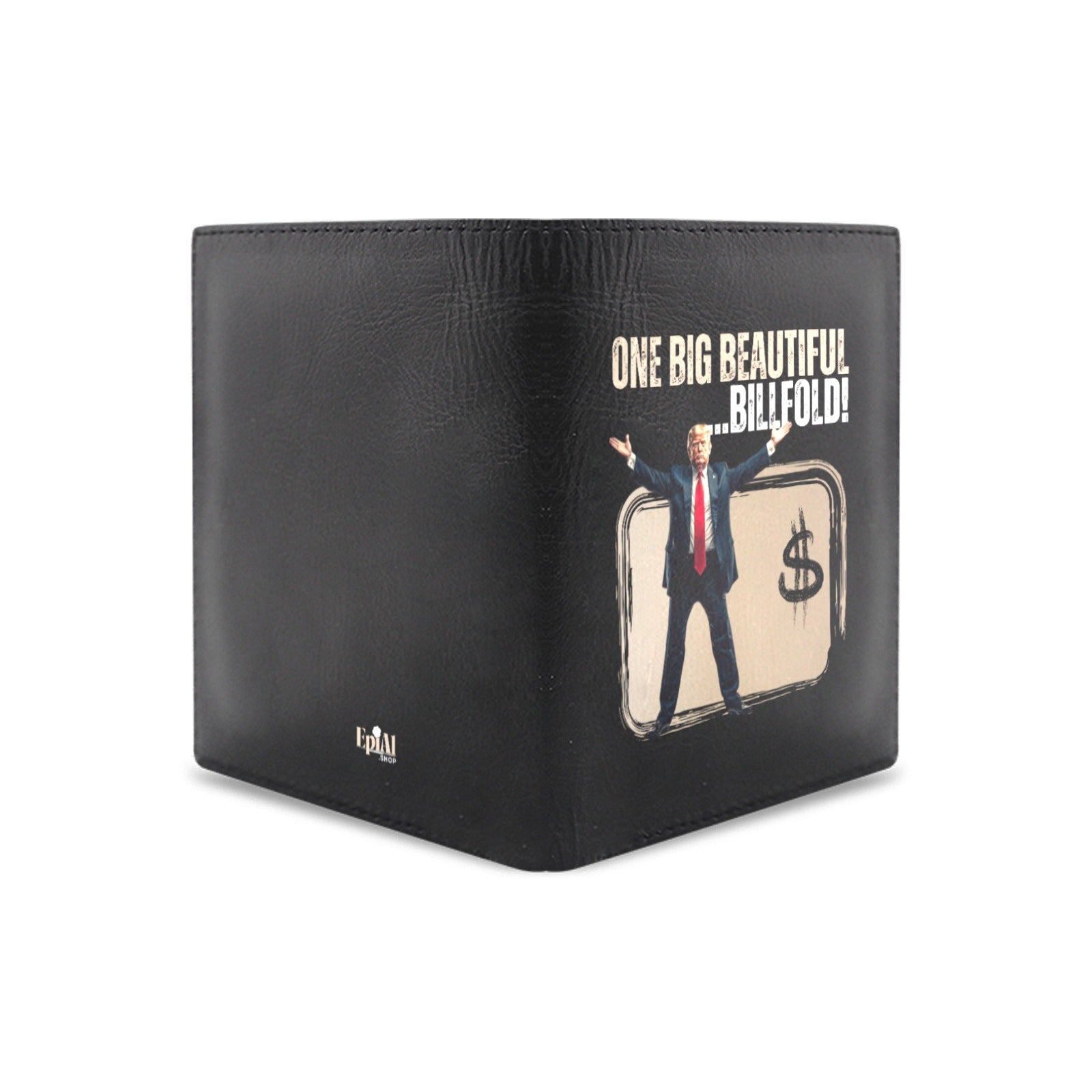 One Big Beautiful Billfold Faux Leather Wallet