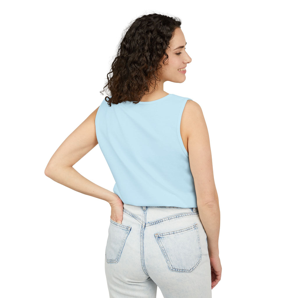 Emotionally Taxed Citizen Garment-Dyed Tank Top | Vintage Parody Cotton Tank