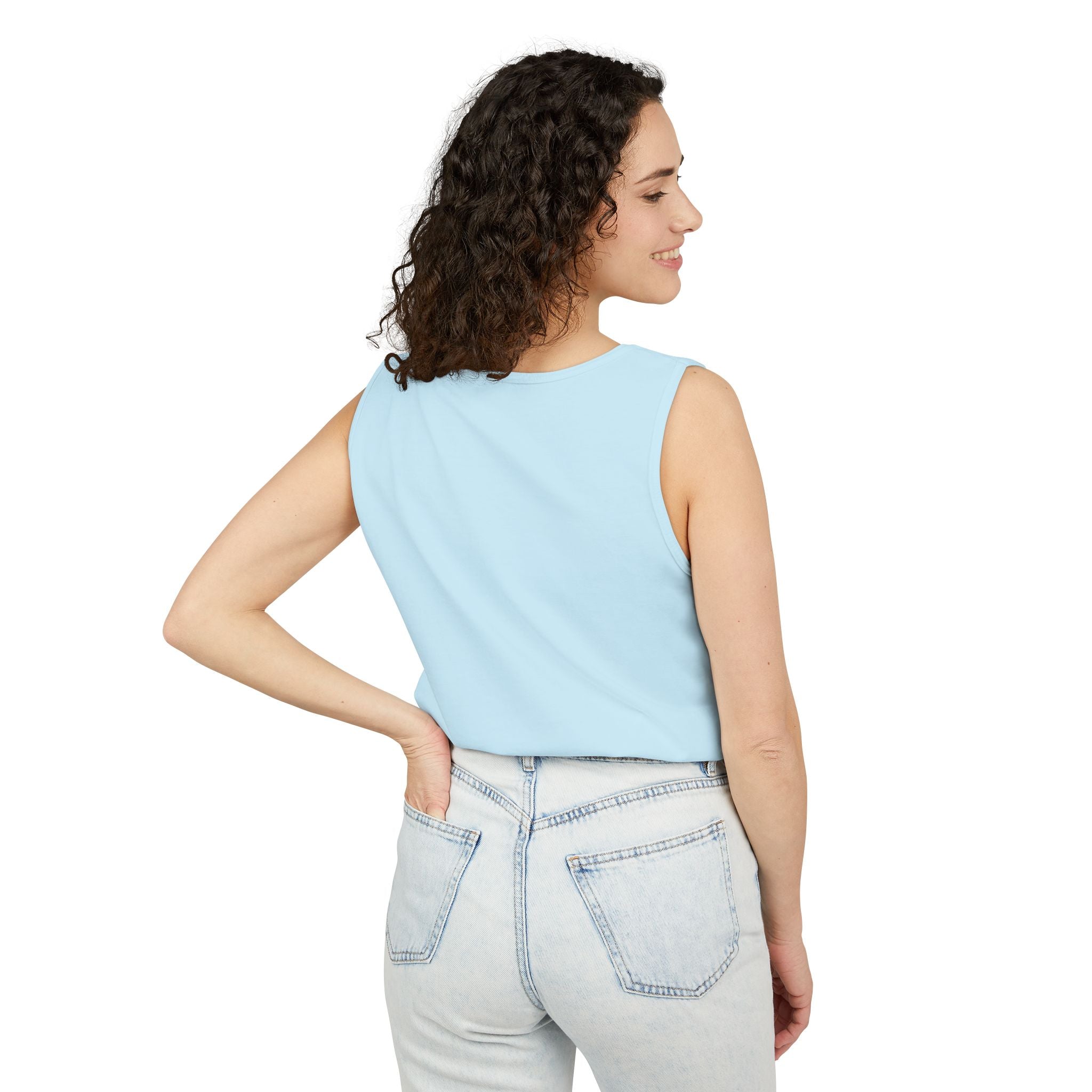 Emotionally Taxed Citizen Garment-Dyed Tank Top | Vintage Parody Cotton Tank
