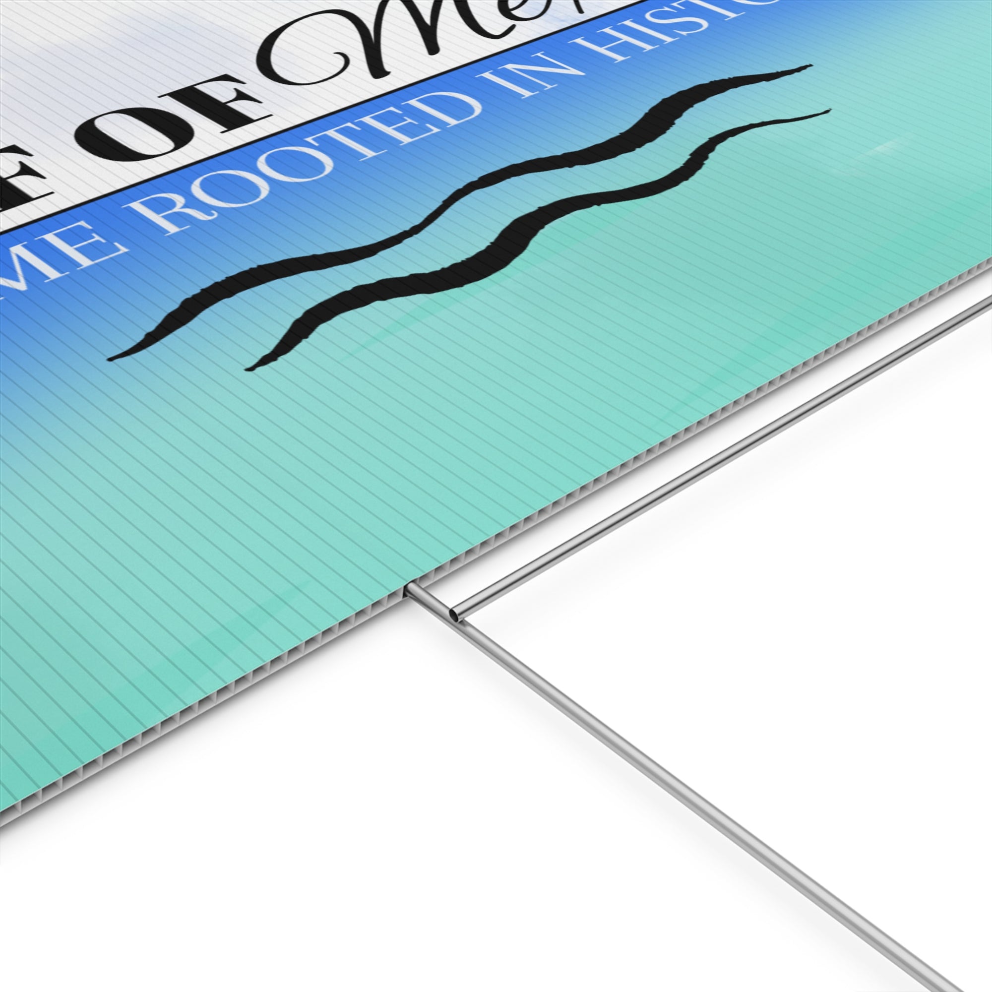 Gulf of Mexico Plastic Yard Sign