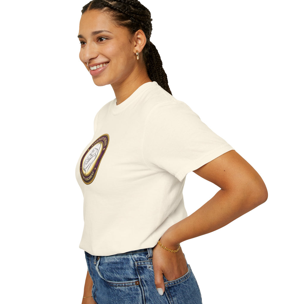 Assigned Human – Lifetime Assignment T-Shirt | Cat Lover Seal Tee