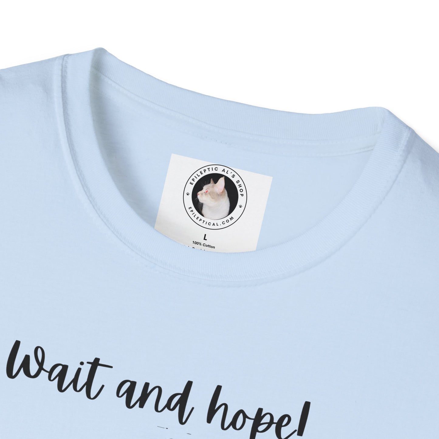 Wait and Hope Unisex Softstyle T - Shirt - T - Shirt - Epileptic Al’s Shop