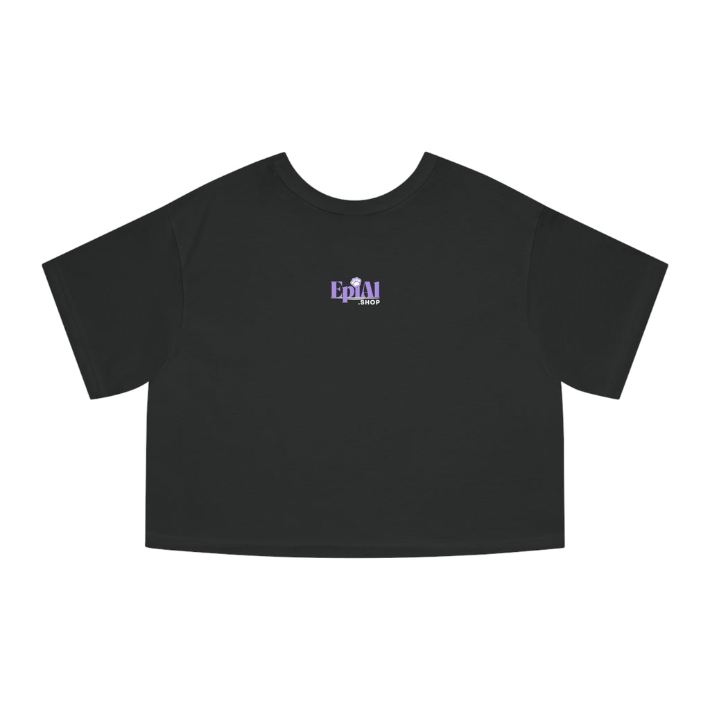 Beach Lover Champion Heritage Cropped T - Shirt - T - Shirt - Epileptic Al’s Shop