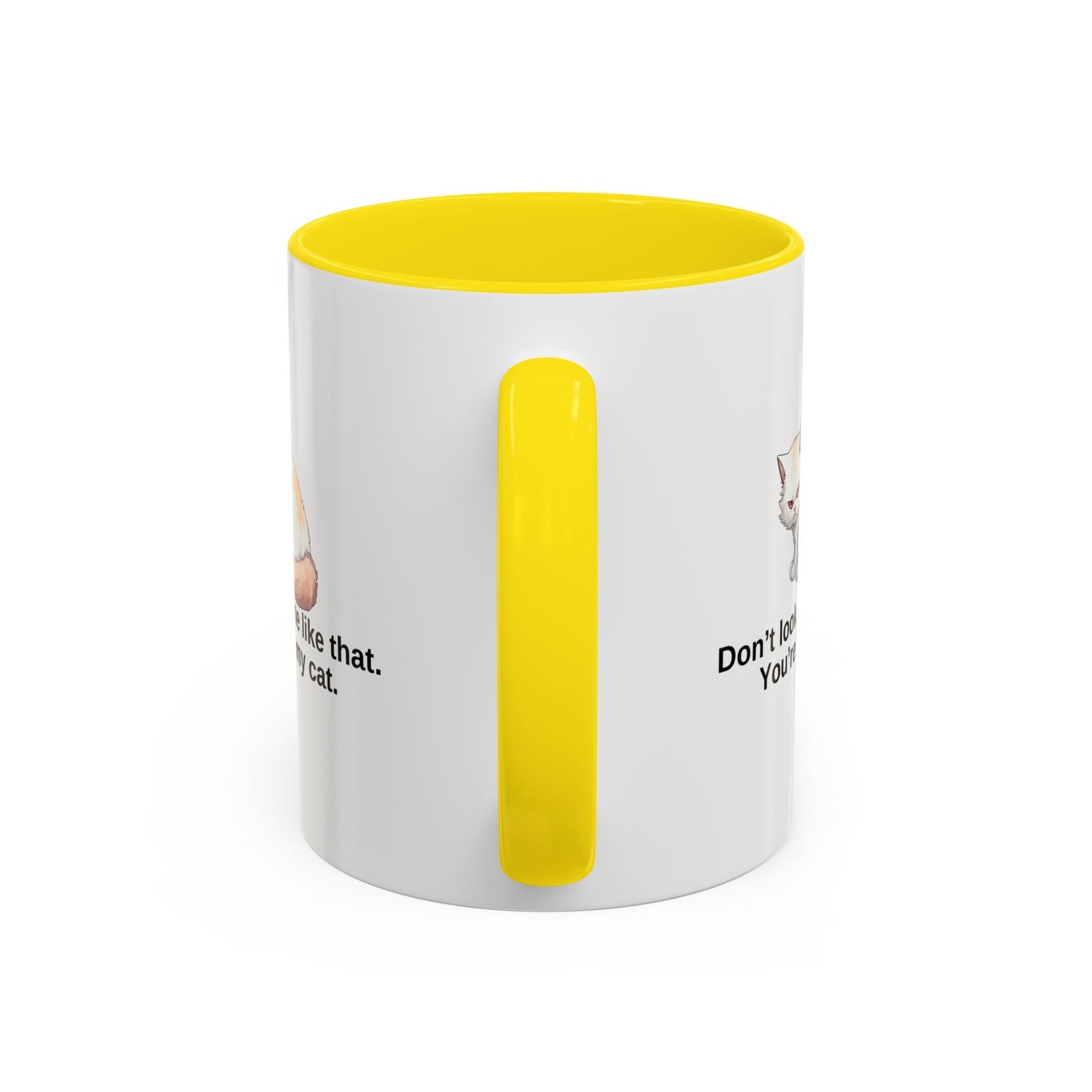 Humorous Cat Lover's Coffee Mug - 11/15oz Accent Mug Printify