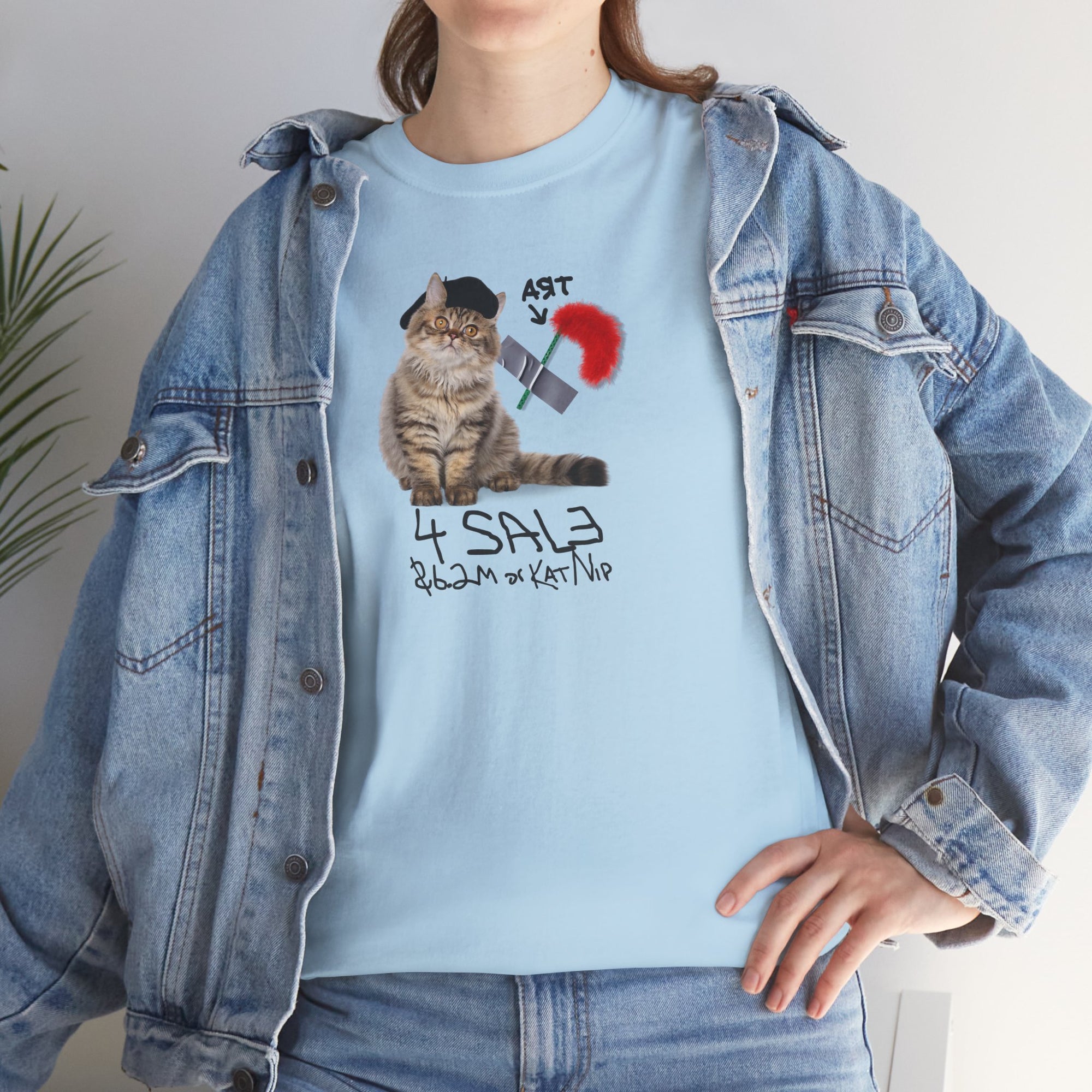 Duct Tape Art Unisex Heavy Cotton Tee