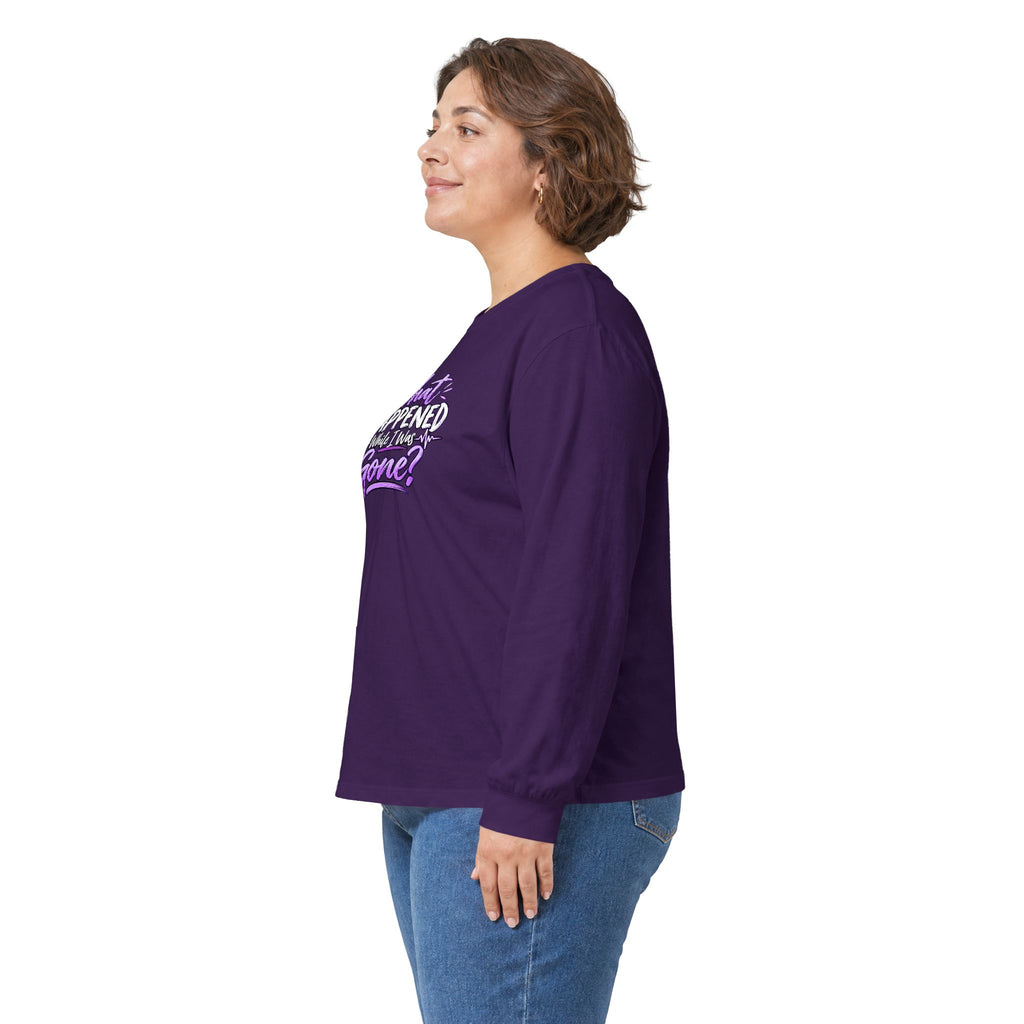 What Happened While I Was Gone? | Epilepsy Awareness Long Sleeve T-Shirt