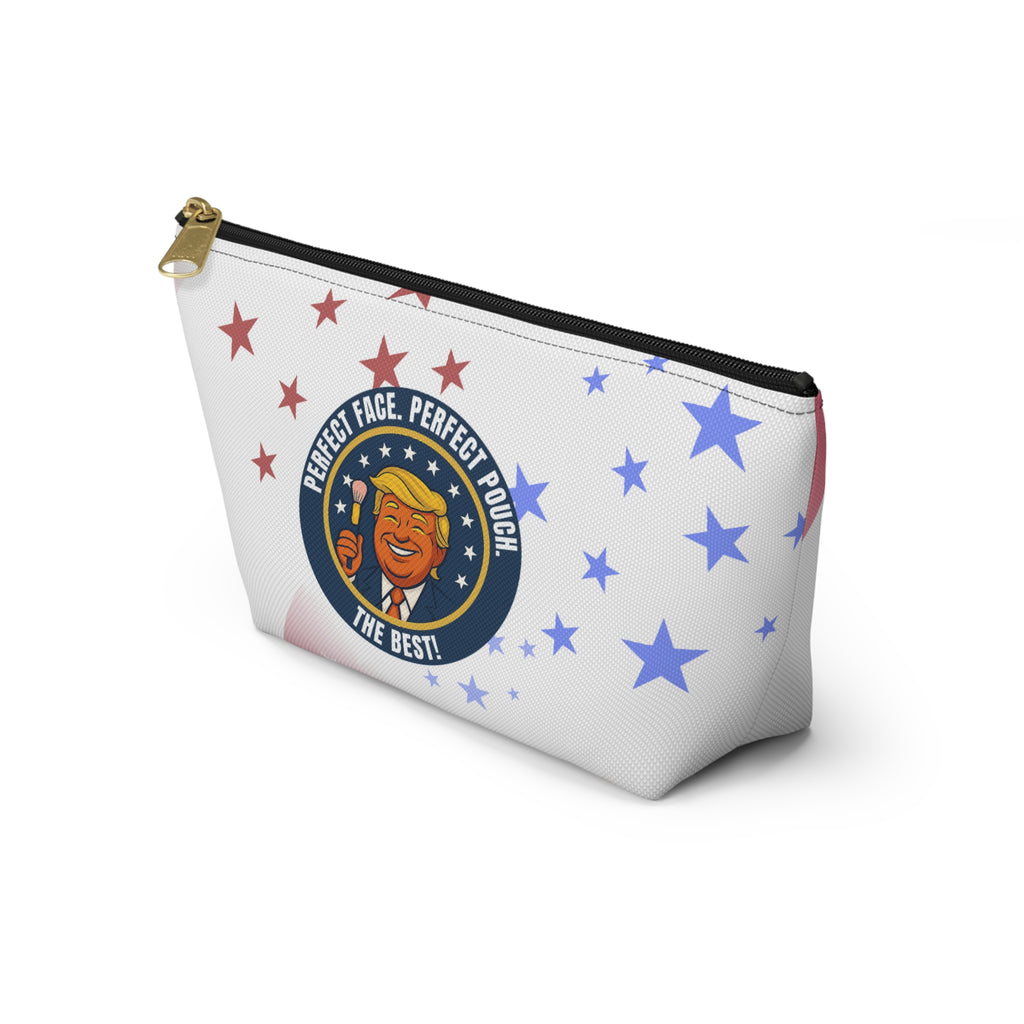 Mock Presidential Seal Makeup Pouch – “Perfect Face. Perfect Pouch.”
