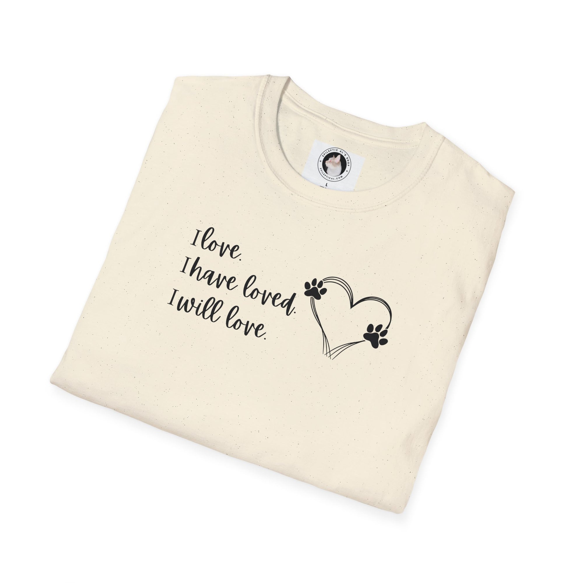 I Love Unisex Softstyle T - Shirt - T - Shirt - Epileptic Al’s Shop