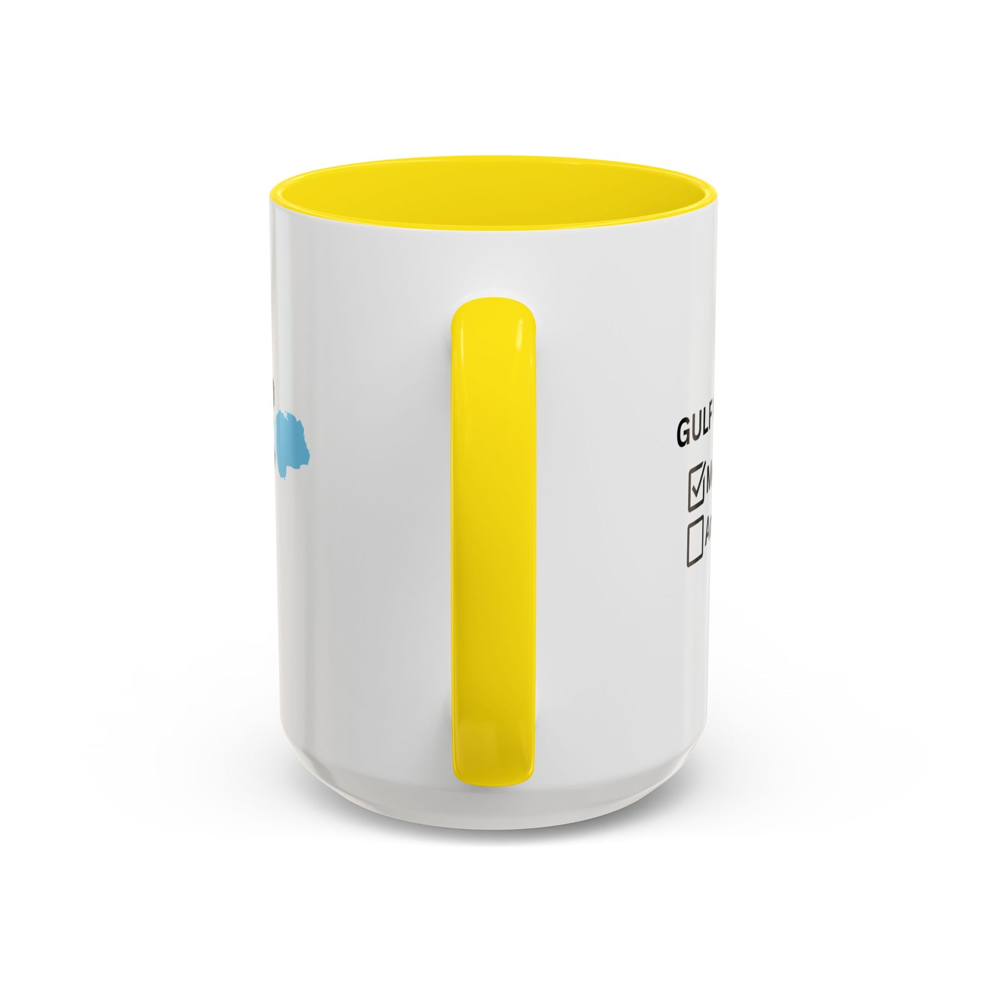 Gulf of Mexico Checkbox Accent Coffee Mug