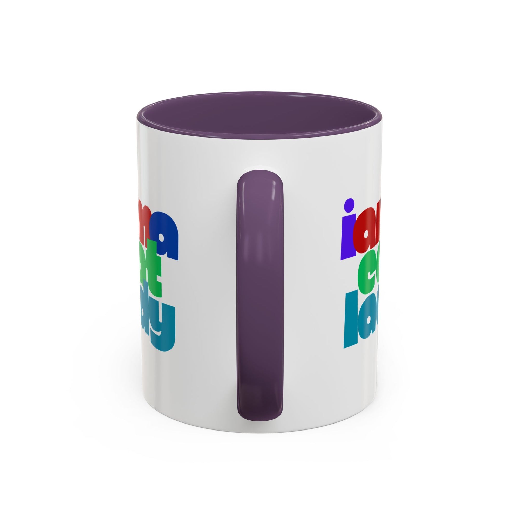 I Am a Cat Lady Accent Coffee Mug