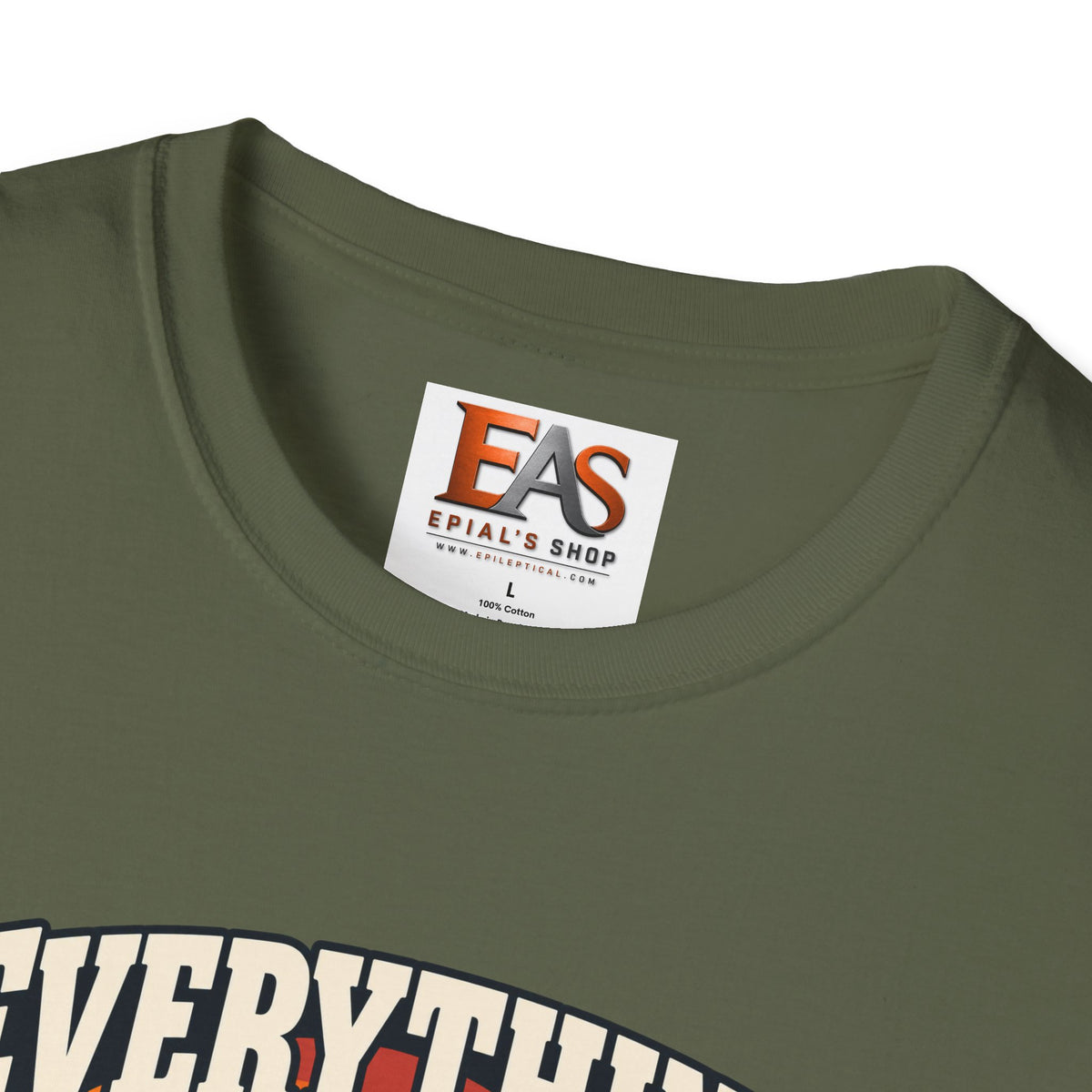 Everything Is Fine Please Stockpile Accordingly T-Shirt | Funny Emergency Preparedness Tee
