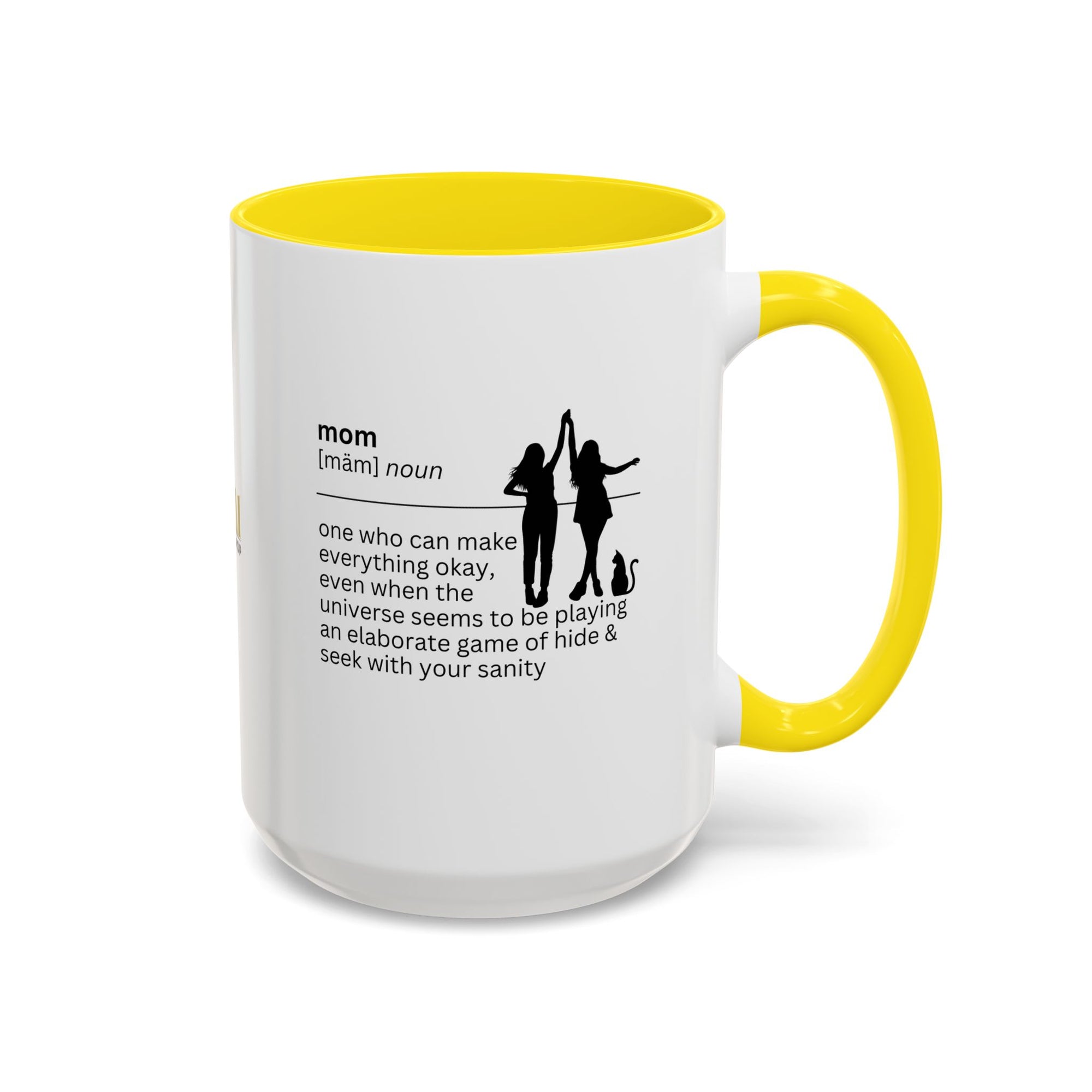Mom Okay Accent Coffee Mug - Perfect Gift for Moms