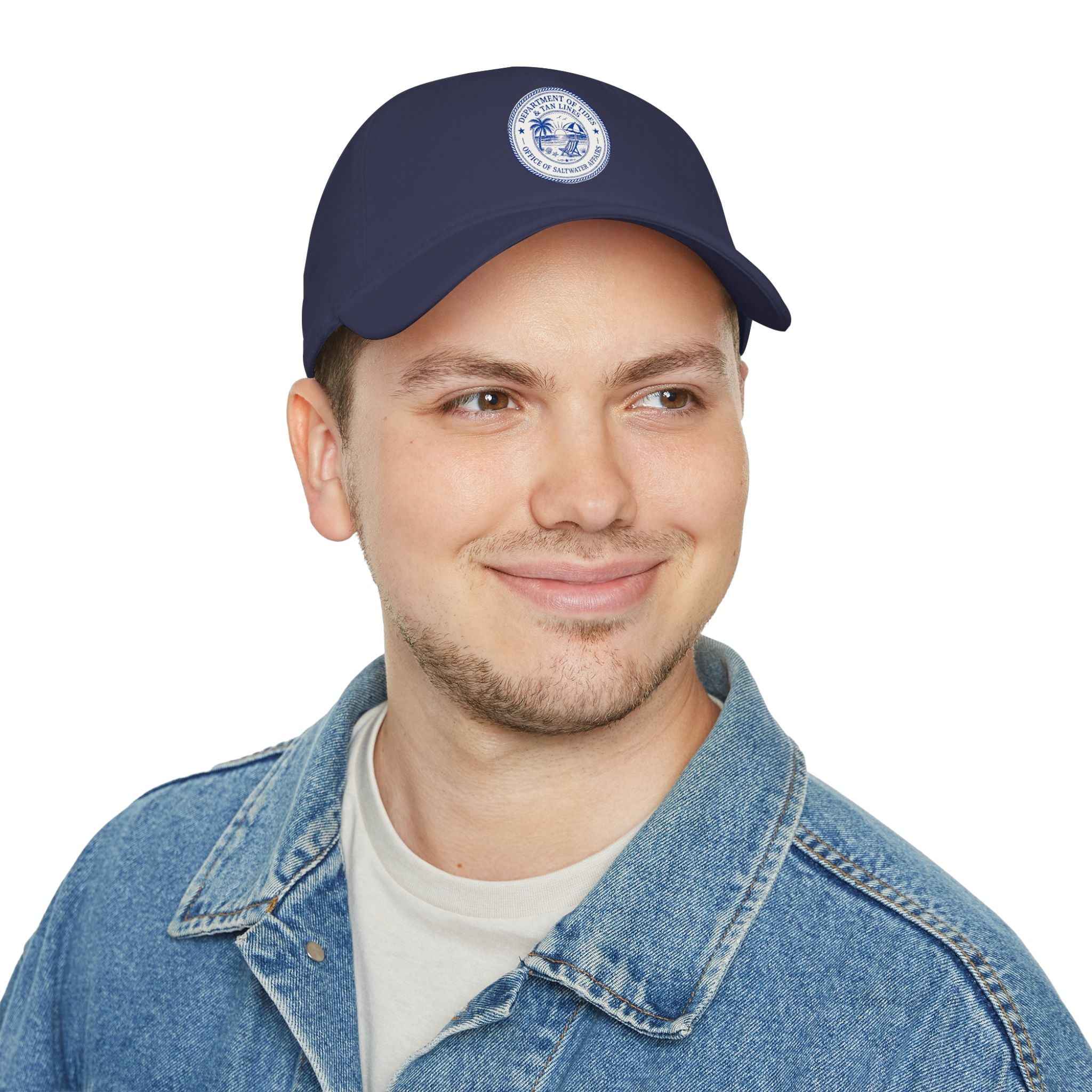 Department of Tides & Tan Lines Dad Cap – Coastal Seal Hat, Office of Saltwater Affairs