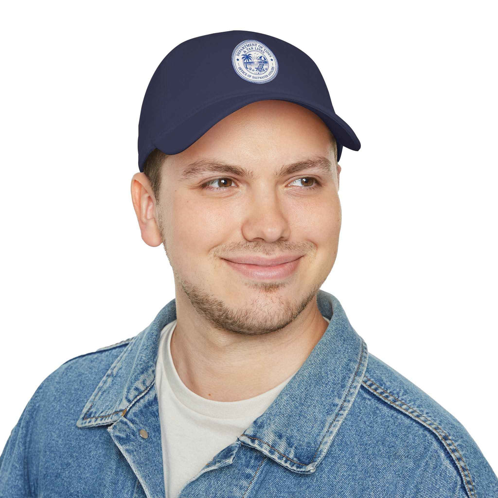 Department of Tides & Tan Lines Dad Cap – Coastal Seal Hat, Office of Saltwater Affairs