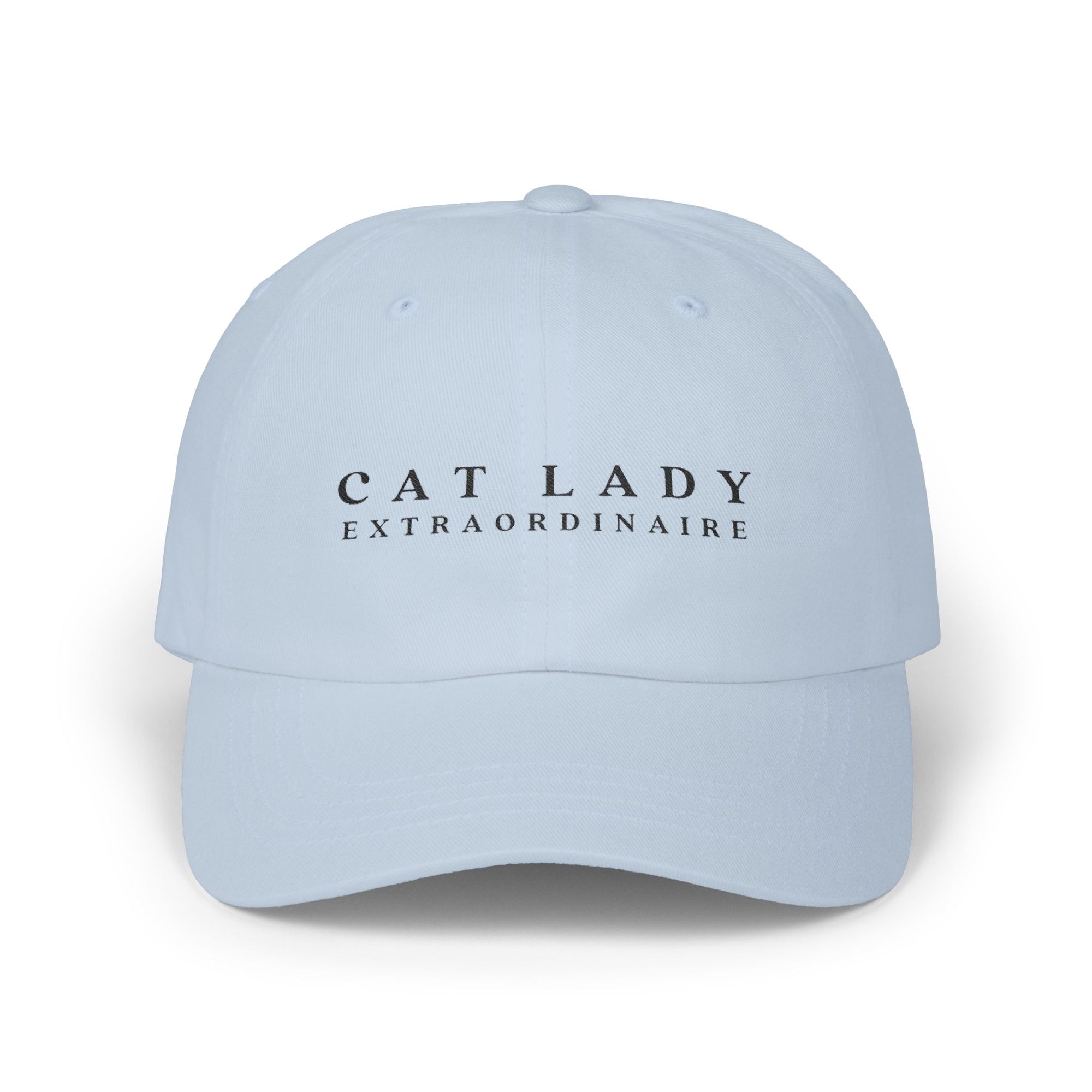 Cat Lady Extraordinaire Cap, Gift for Cat Ladies