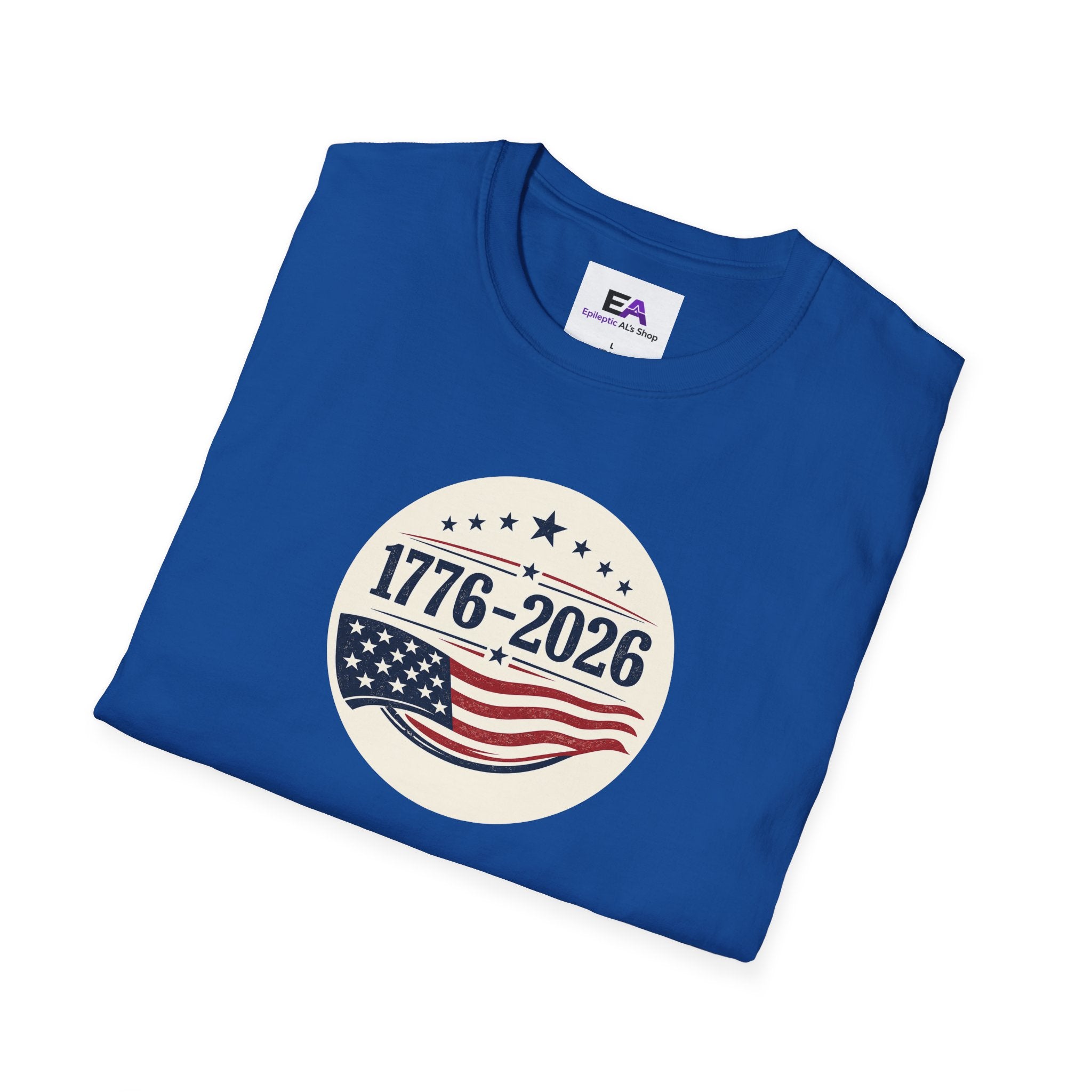 1776–2026 Patriotic T-Shirt | Vintage Americana USA Anniversary Tee