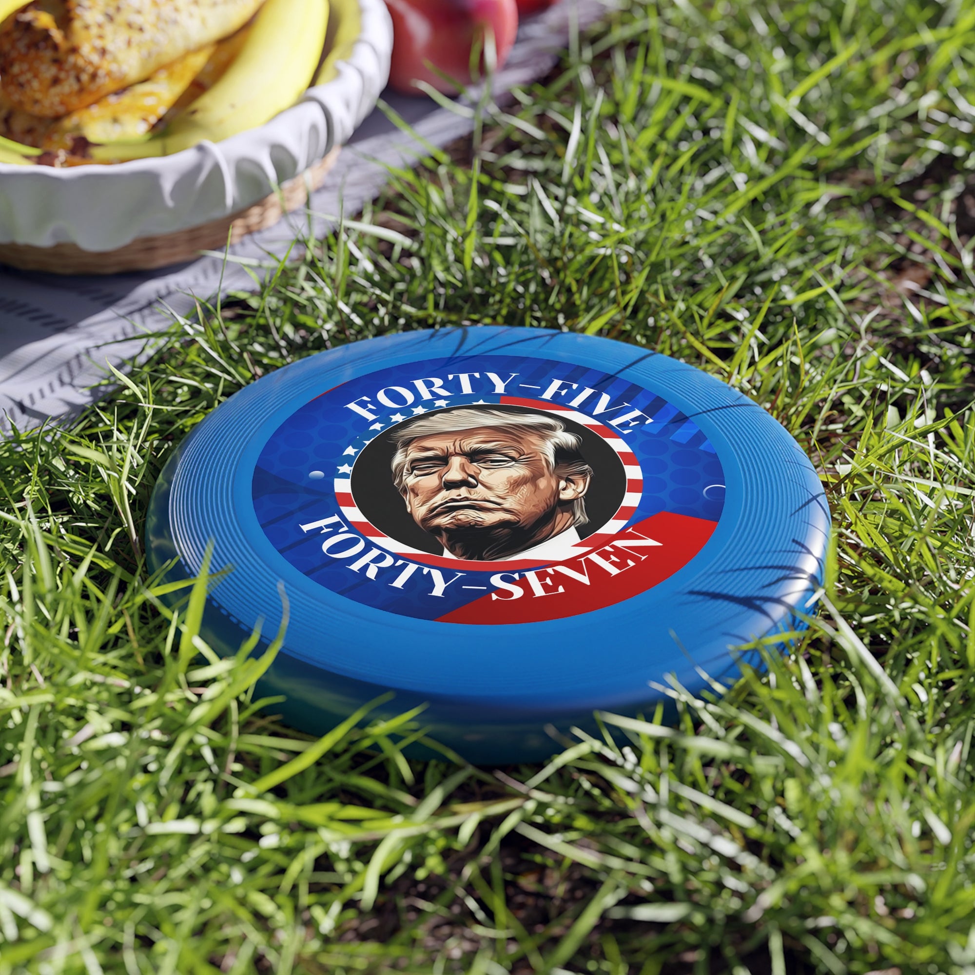 Trump 45 47 Frisbee - Fun Outdoor Game