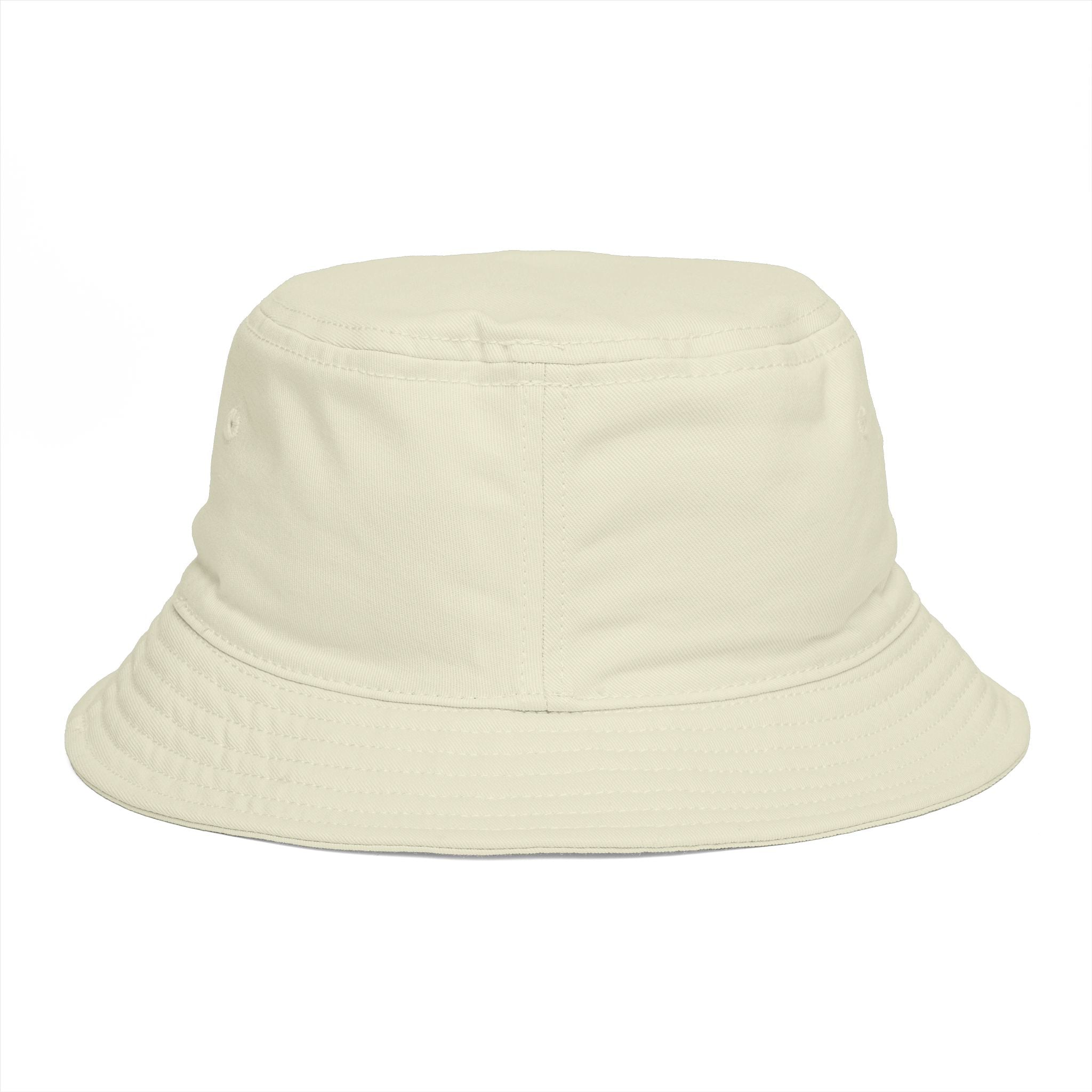 Resting Purr Face Embroidered Cat Bucket Hat