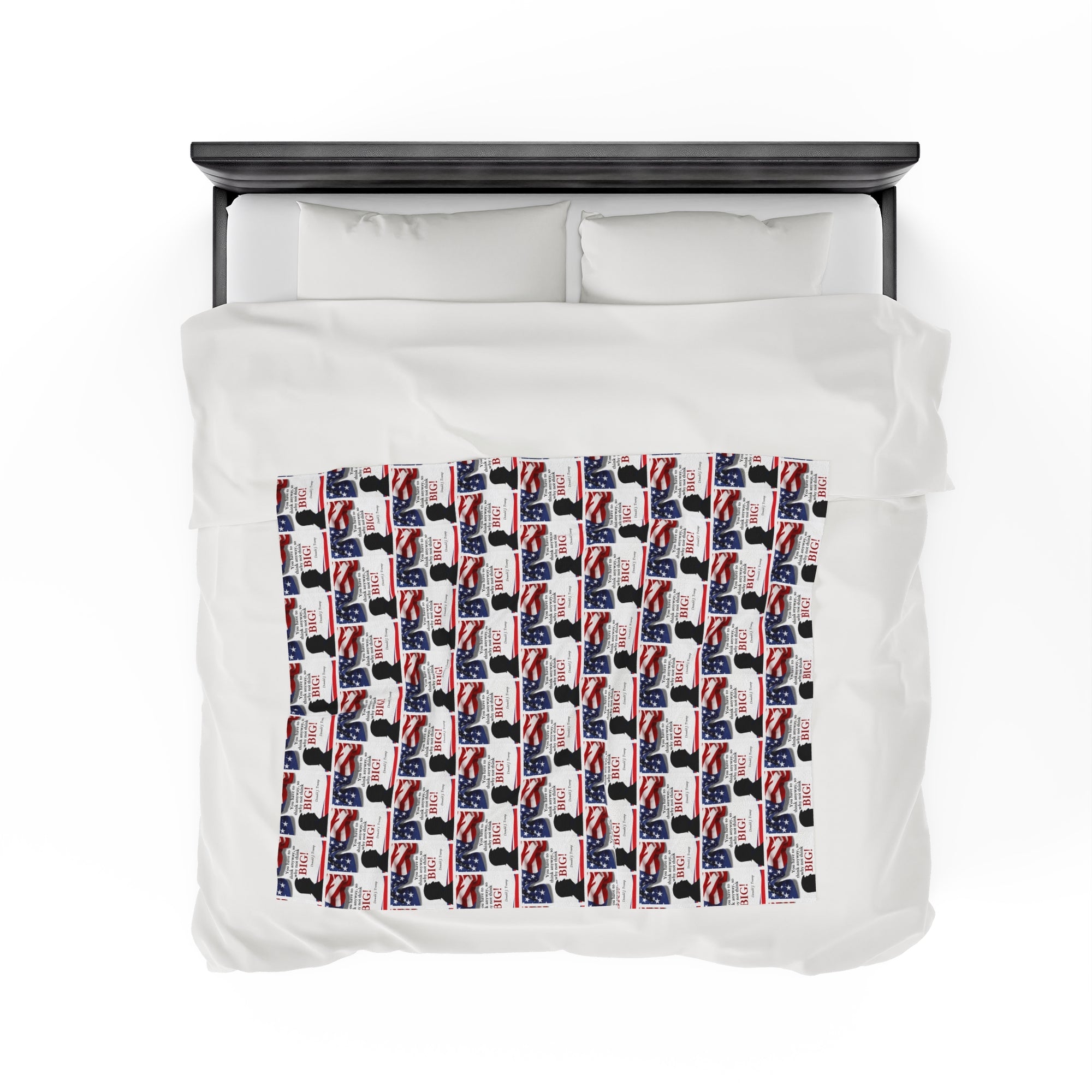 Trump: Think Big Velveteen Plush Blanket
