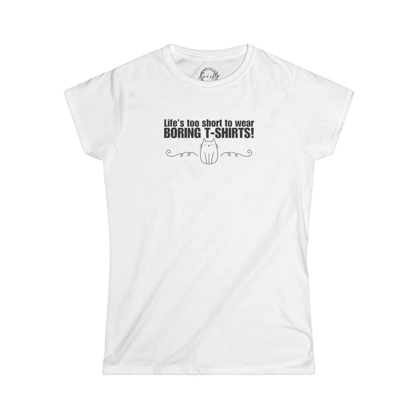 Boring T - Shirt Women's Softstyle Tee - T - Shirt - Epileptic Al’s Shop