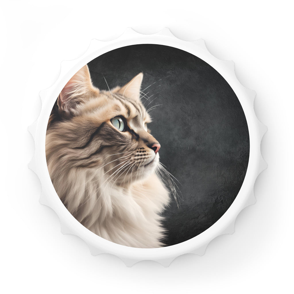 Cat-Themed Bottle Opener - Stylish Barware Gift for Pet Lovers Printify