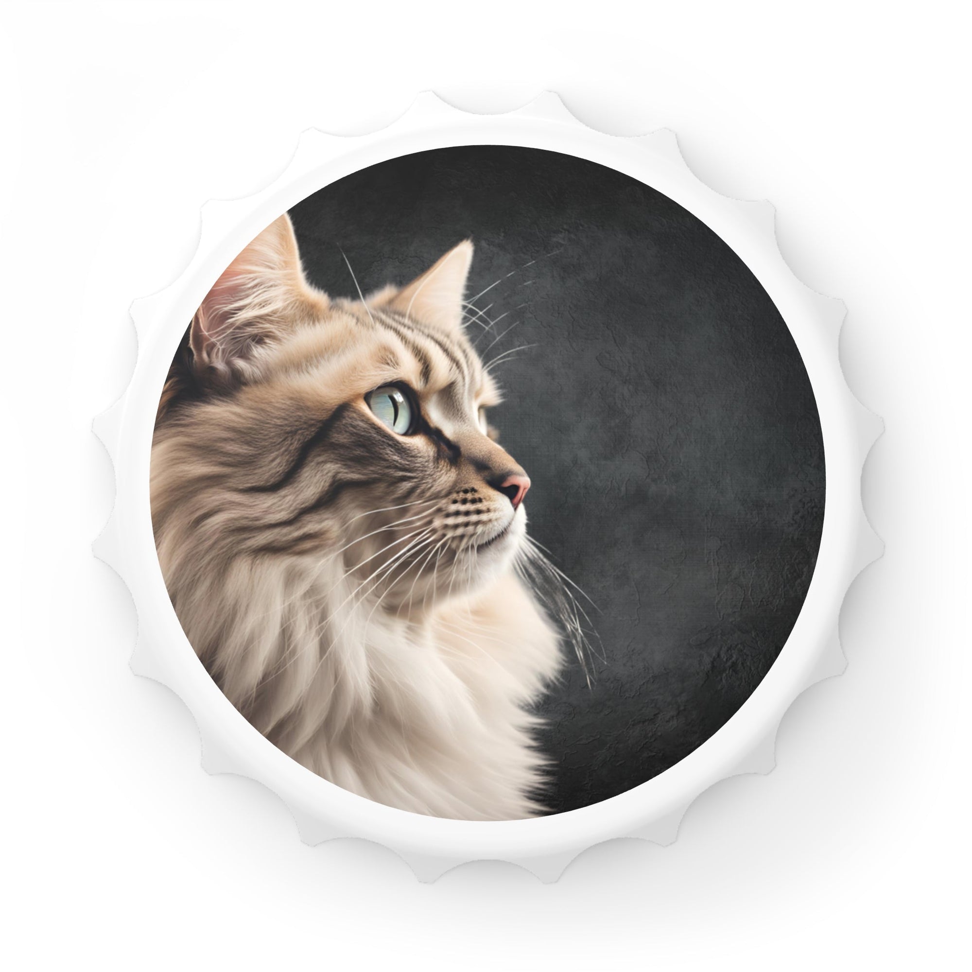 Cat-Themed Bottle Opener - Stylish Barware Gift for Pet Lovers Printify
