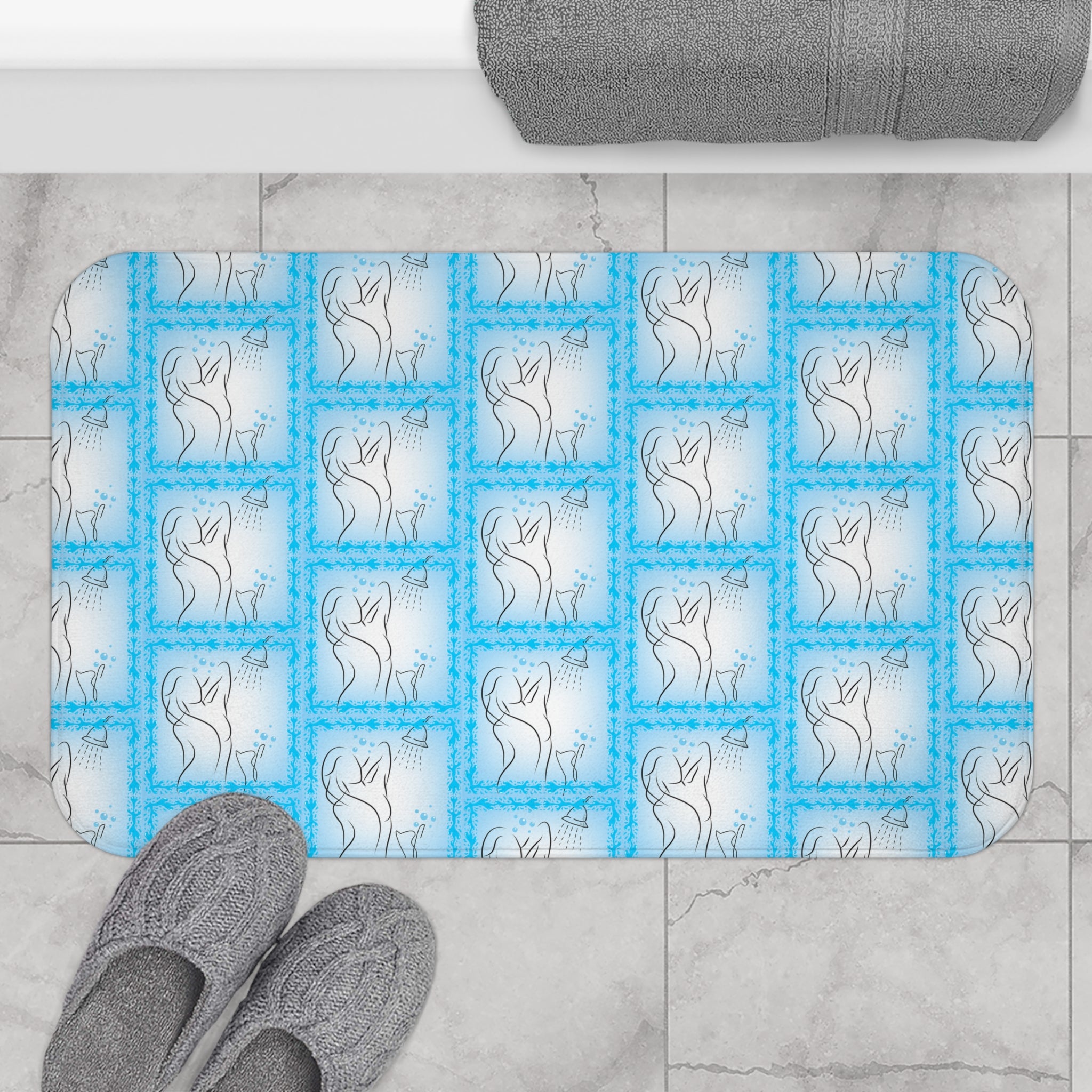 Cat & Lady Bath Mat - EpiAl's Shop
