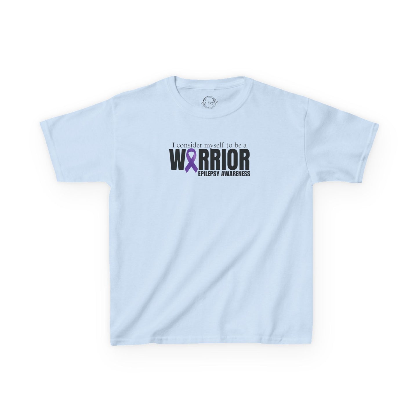 Kids Warrior Awareness Tee - Empowering Design for Epilepsy Awareness