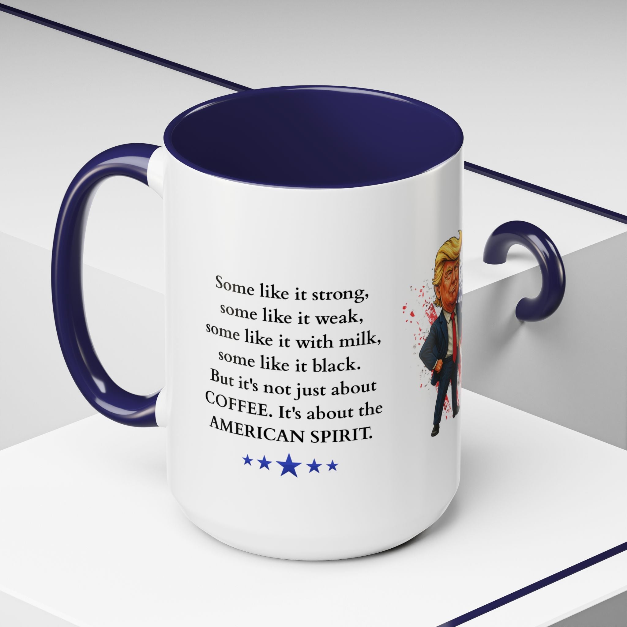 Political Parody Motivational Coffee Mug: Mocha Inspiration
