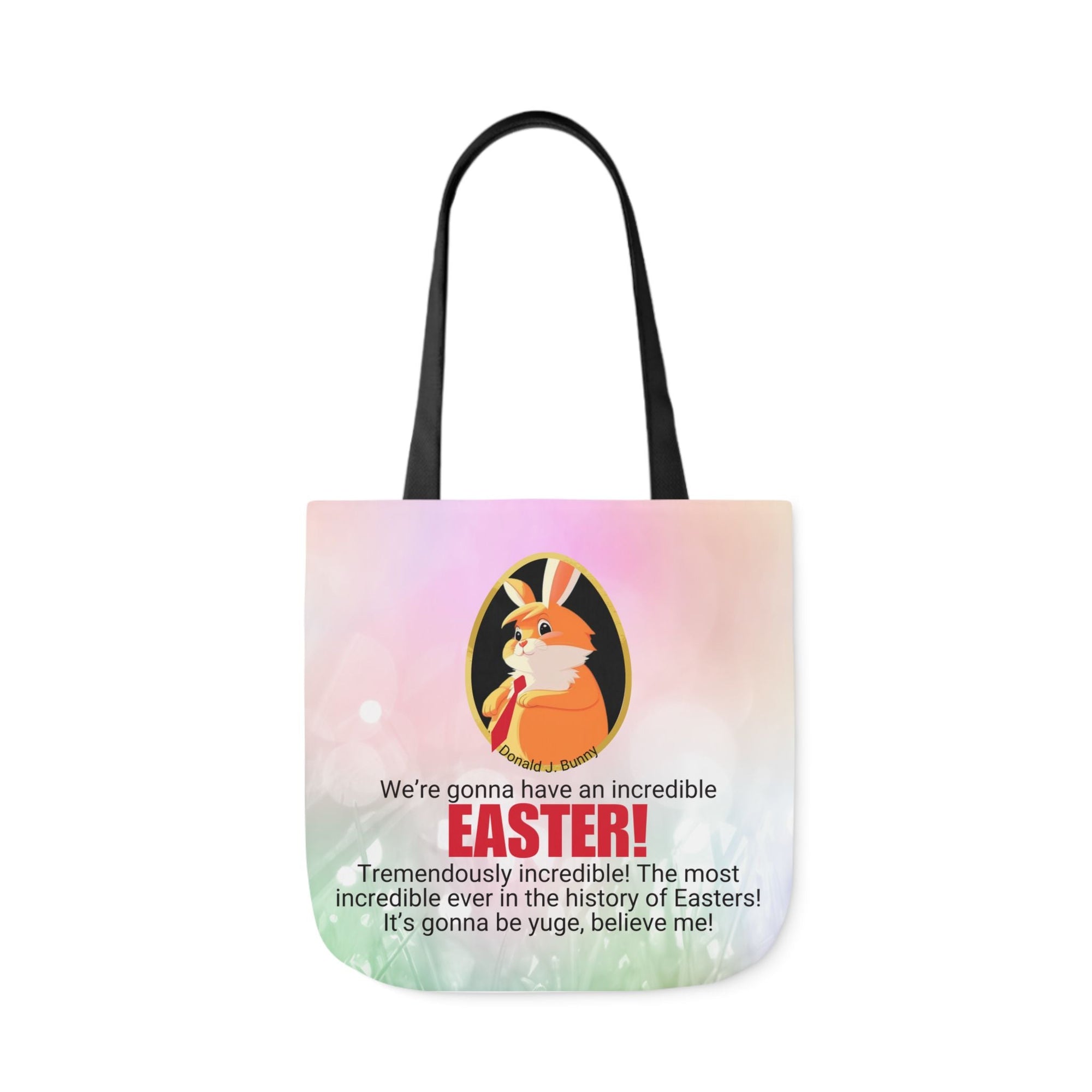 Incredible Easter Canvas Tote Bag - 5-Color Straps Printify