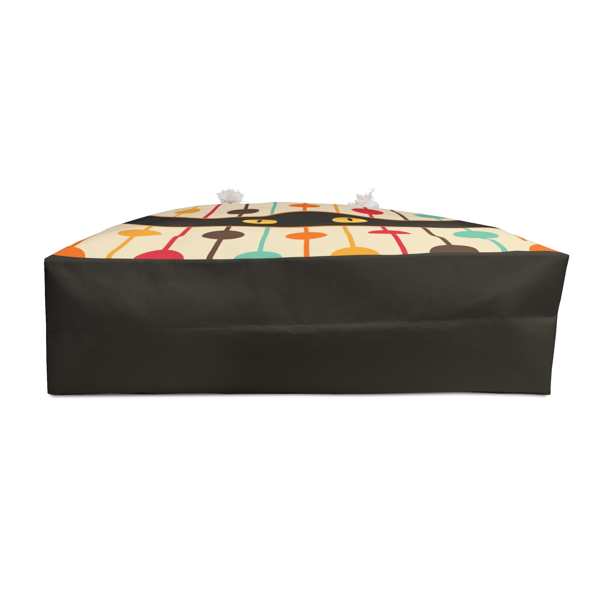 Peeking Cat Eyes Retro Weekender Bag